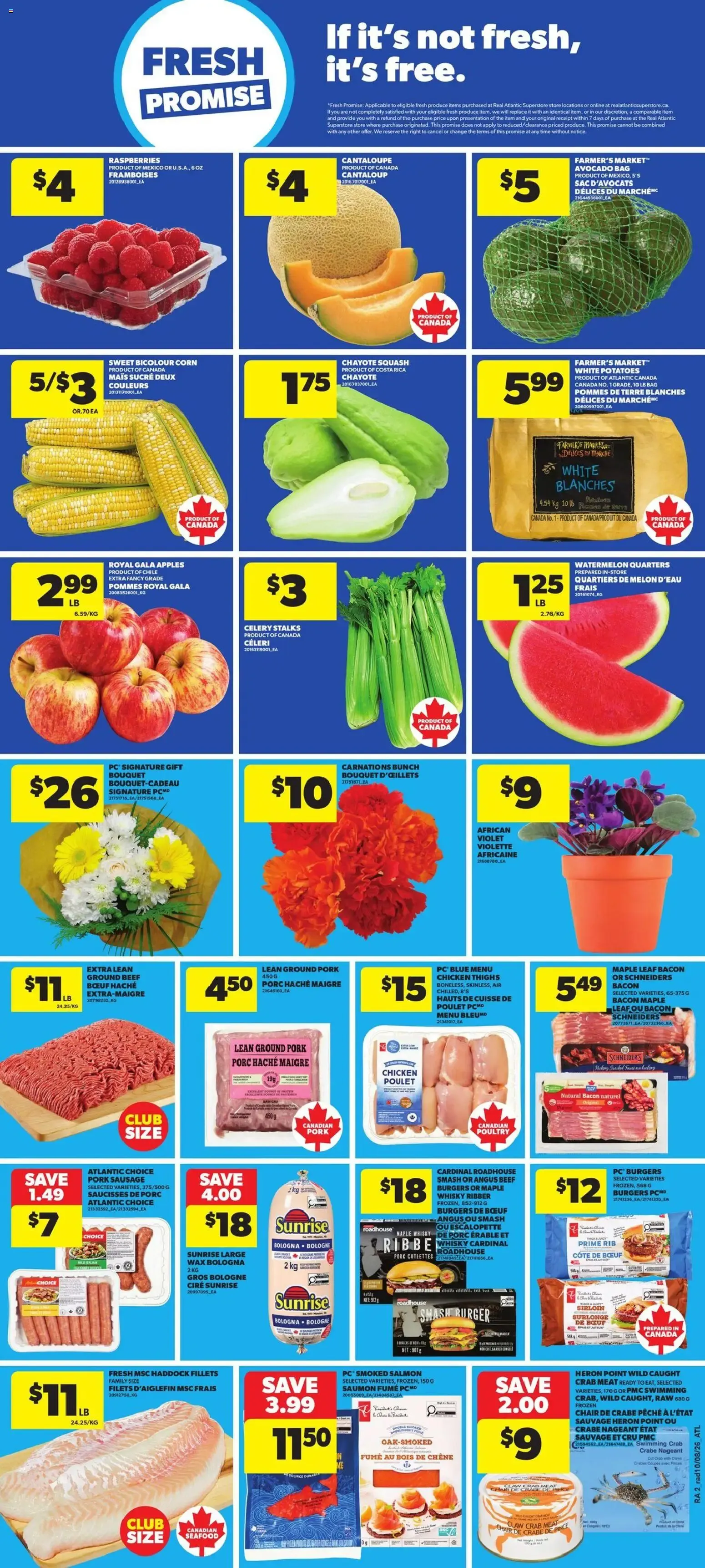 Atlantic Superstore weekly flyer / circulaire from Aug 13, 2026 > weekly specials & deals from August 13 to August 19 2026 - flyer page 3