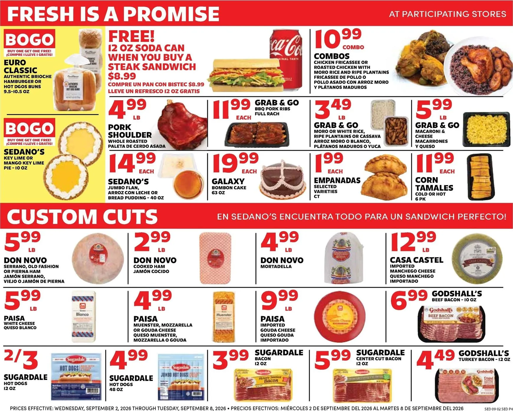 Weekly ad Current Sedano's leaflet valid from Wednesday 09/02/2026 to Tuesday 09/08/2026 from September 2 to September 8 2026 - Page 4