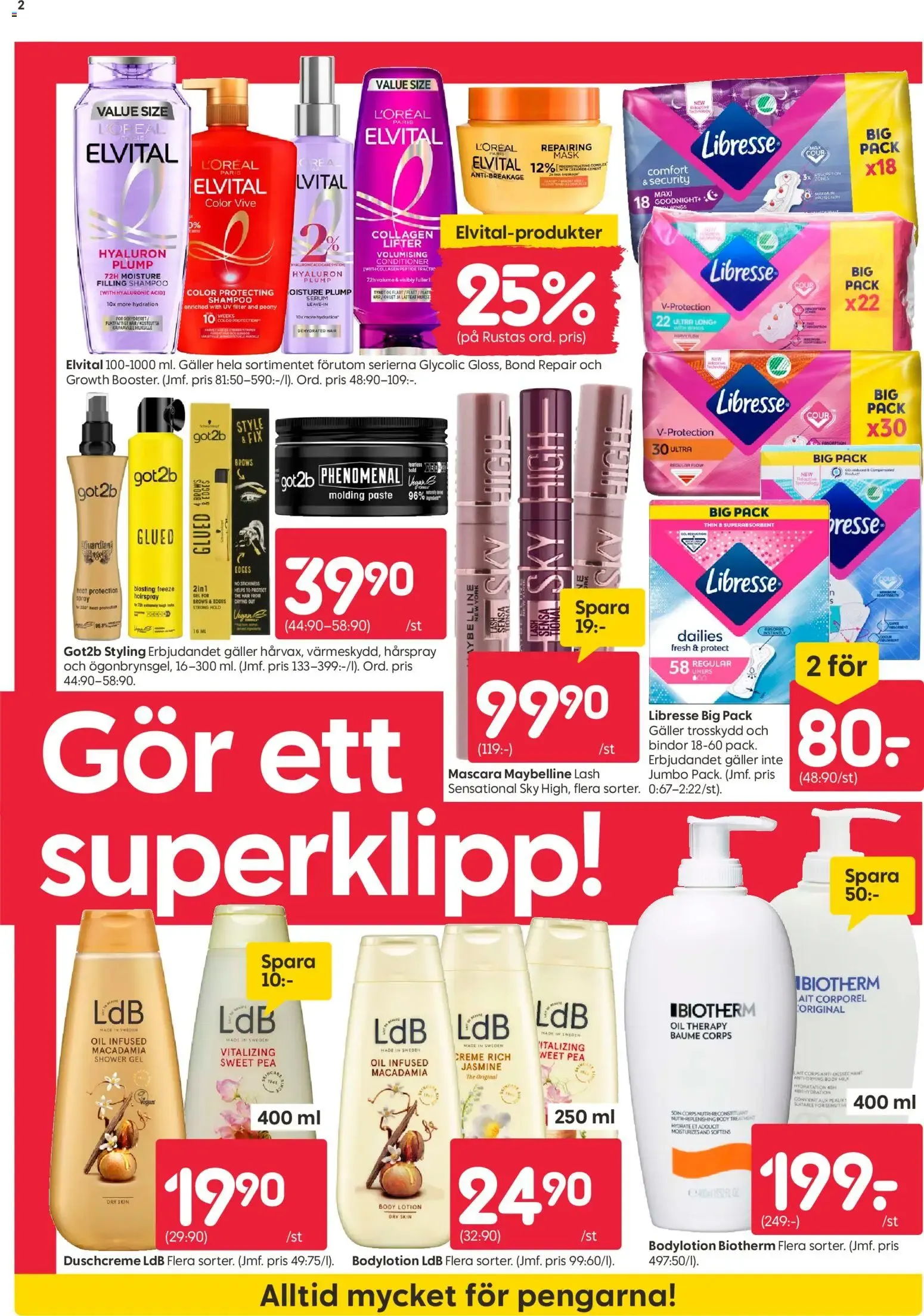 Rusta erbjudanden från 13/07/2026 - 19/07/2026 > Reklamblad nuvarande rabatter från 13 juli till 19 juli 2026 - Reklamblad sidor 2