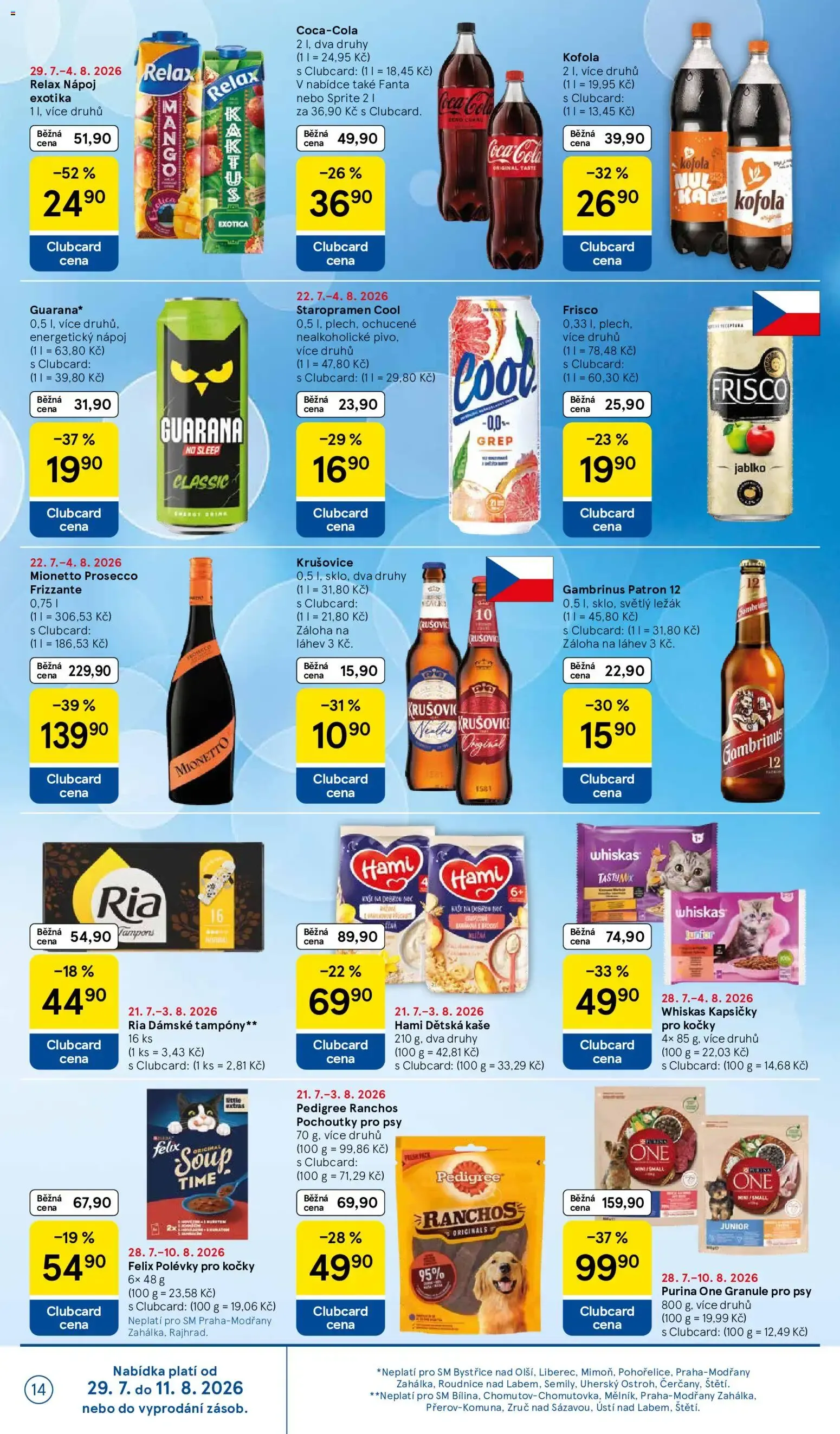 Tesco leták na tento + příští týden 29.07.2026 - 29. července 4. srpna 2026 - Page 14