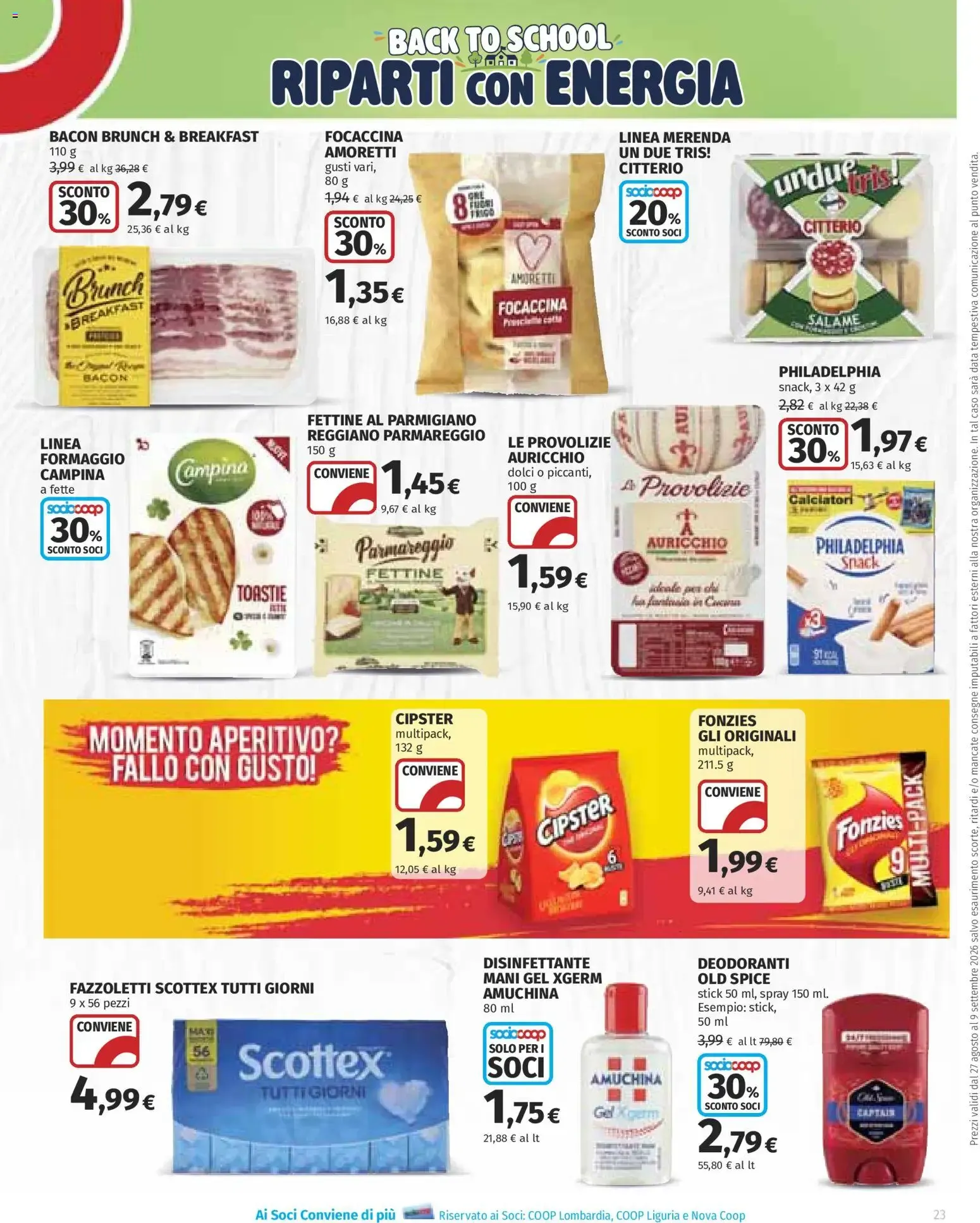 Volantino COOP Anteprima dal 27/08/2026 > NUOVO Promozioni da 27 agosto a 9 settembre di 2026 - Pagina del volantino 23