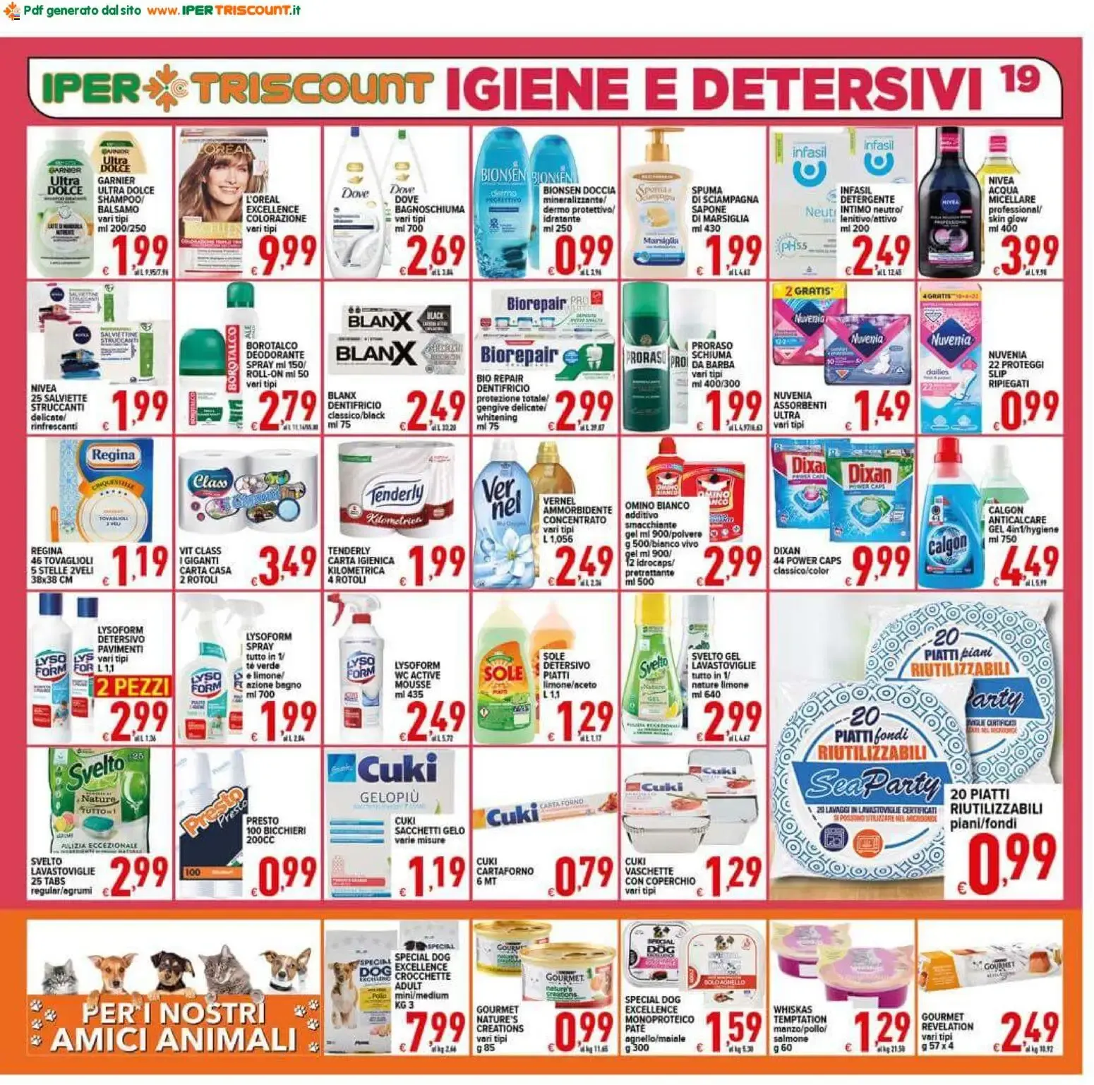 Ipertriscount volantino dal 23/09/2026 - online Offerte da 23 settembre a 1 ottobre di 2026 - Pagina del volantino 19