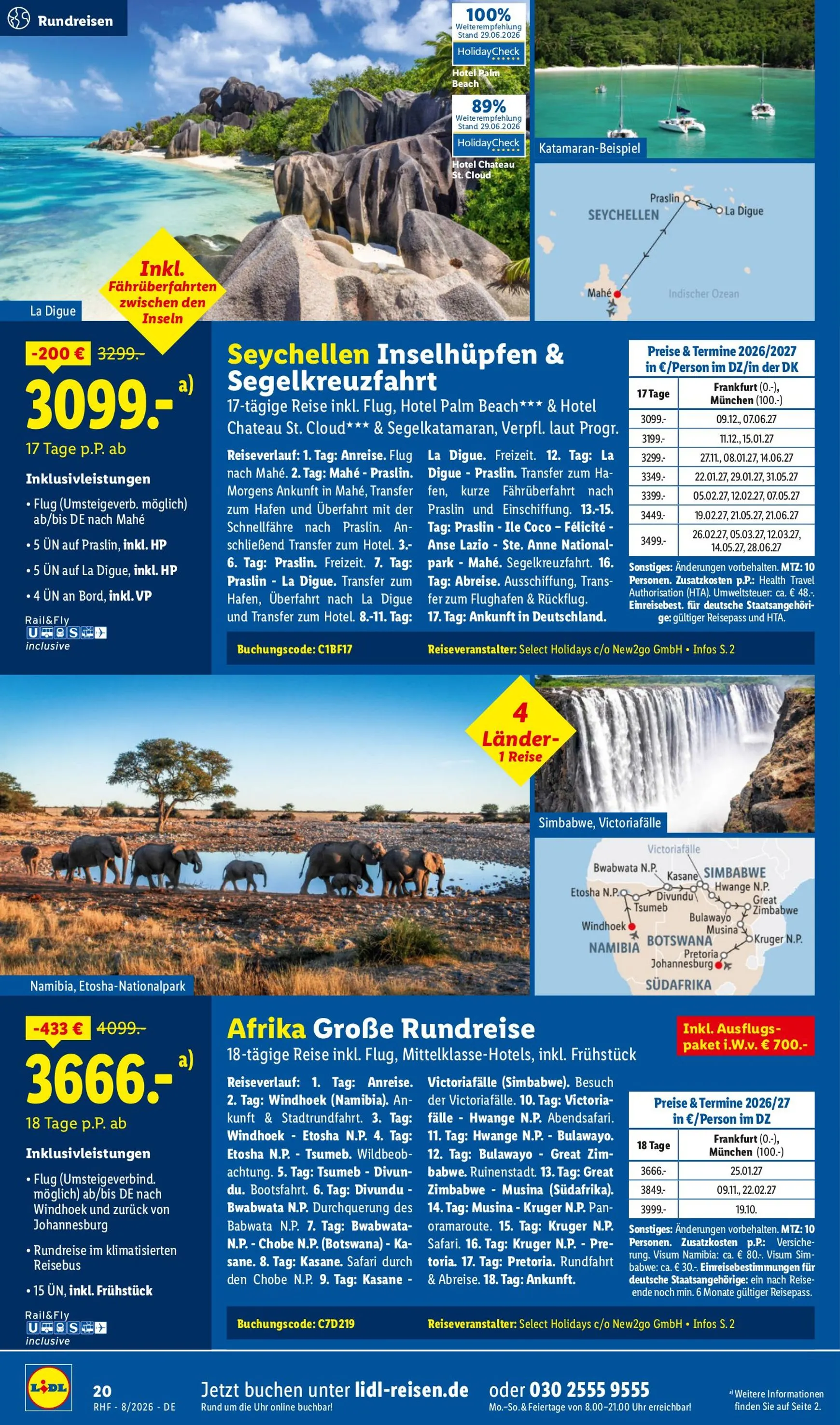 Lidl-Reisen: Spontan dem Alltag entfliehen von 29. Juli bis 31. August 2026 - Prospekt seite 20