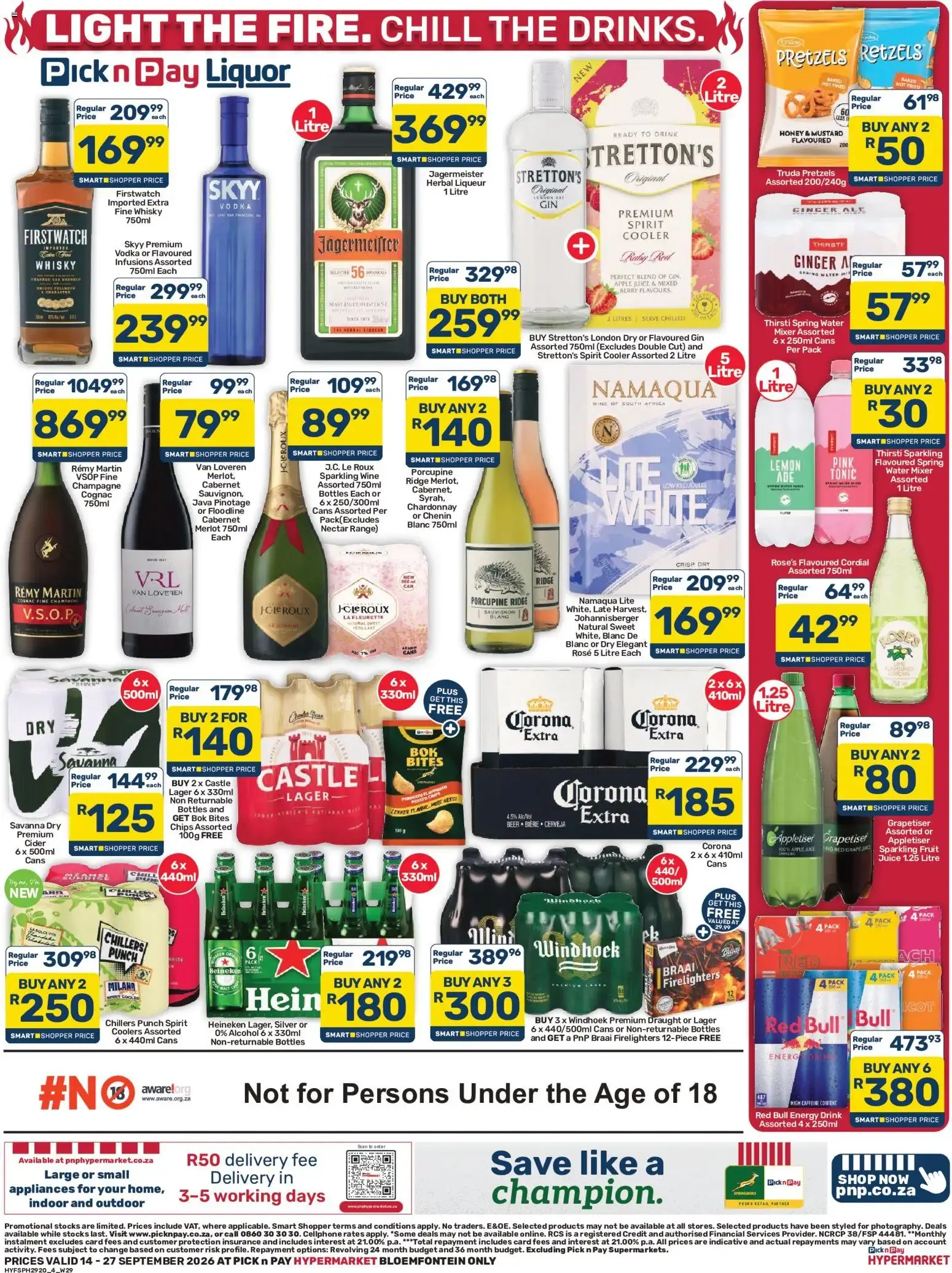 Pick n Pay Free State - Hypermarket Braai Specials (14/09/2026 - 27/09/2026) Online from 14 September to 27 September 2026 - Catalogue Page 4