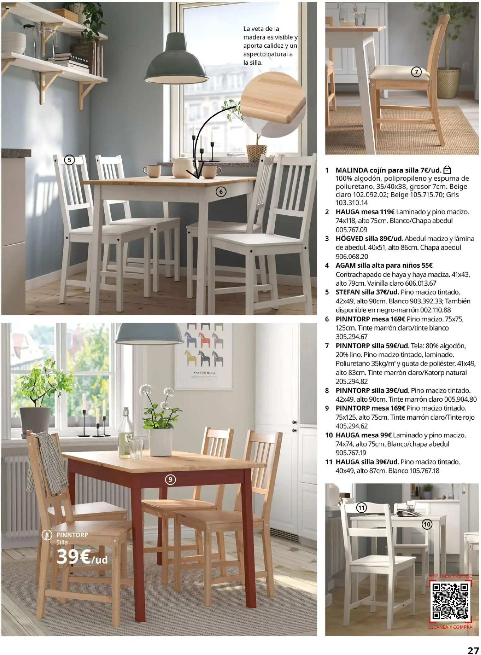 Catálogo de IKEA Comedores 6 de marzo al 31 de agosto 2026 - Página 25