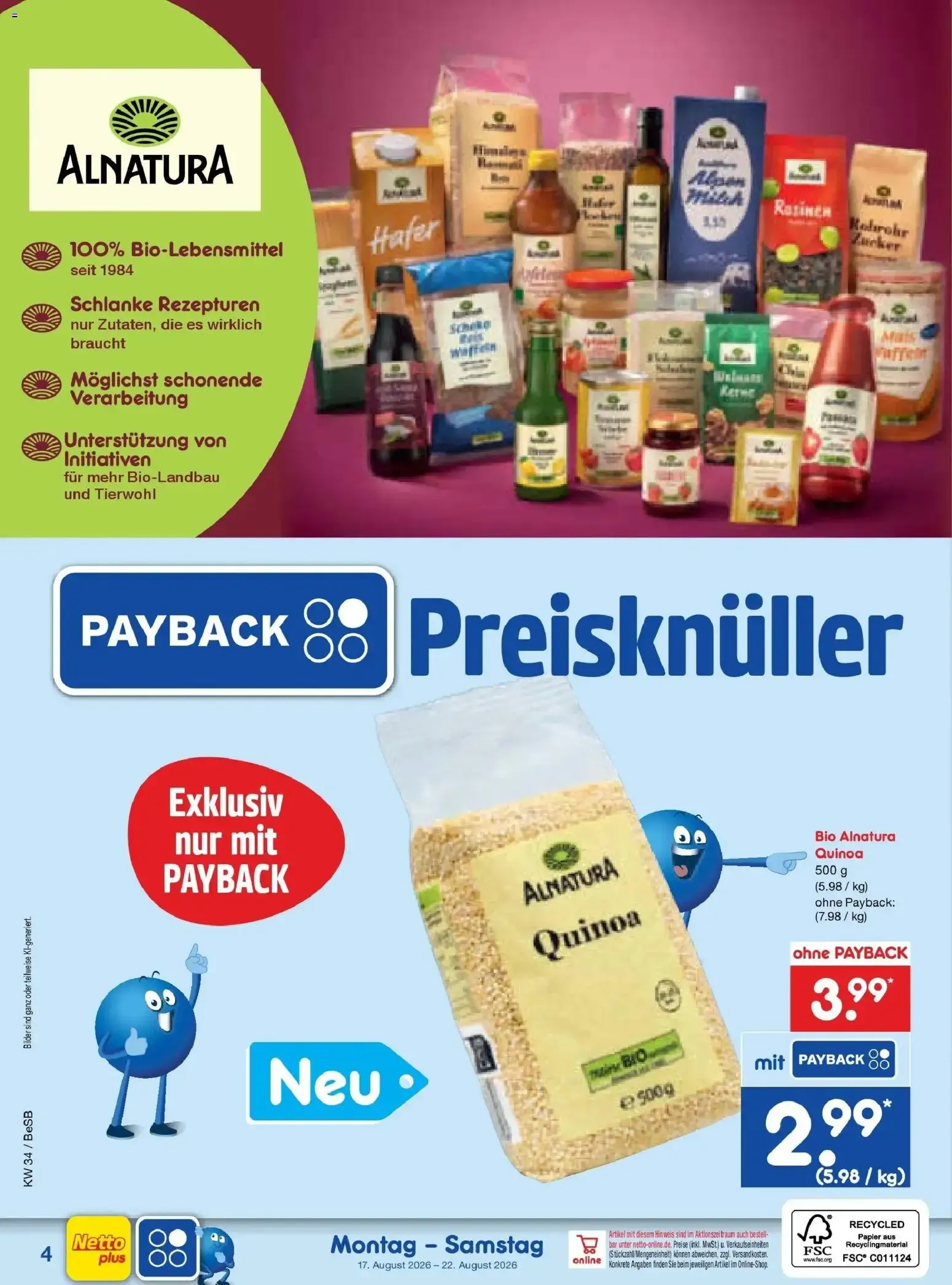 Netto Marken-Discount Prospekt Kremmen (ab 17.08.2026) » Angebote von 17. August bis 22. August 2026 - Prospekt seite 45
