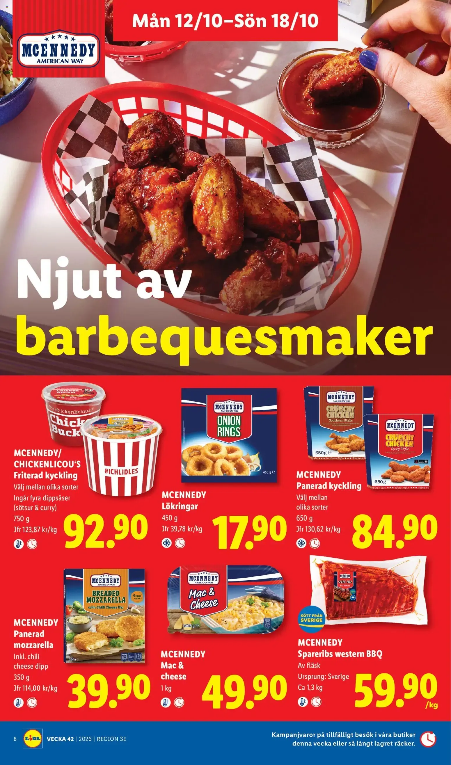 Leva Lidl. Det lönar sig. från 12 oktober till 18 oktober 2026 - Reklamblad sidor 9