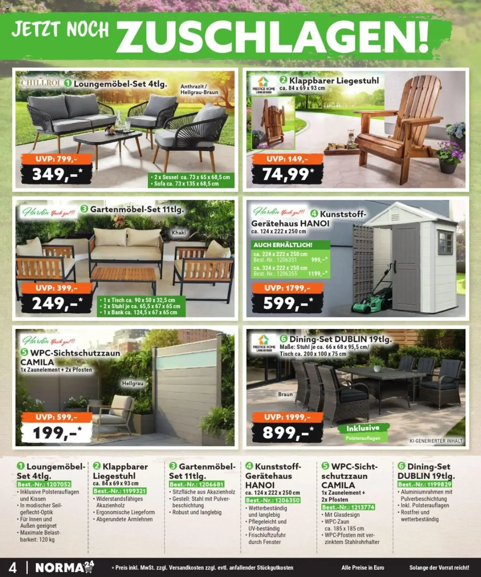 Norma Bestellmagazin September 2026 (ab 01.09.2026) zum blättern » Angebote von 1. September bis 30. September 2026 - Prospekt seite 4