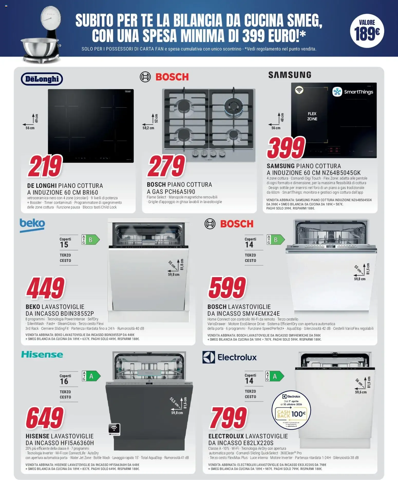ABBINATA IN CUCINA FIRMATA SMEG da 17 settembre a 30 settembre di 2026 - Pagina del volantino 14