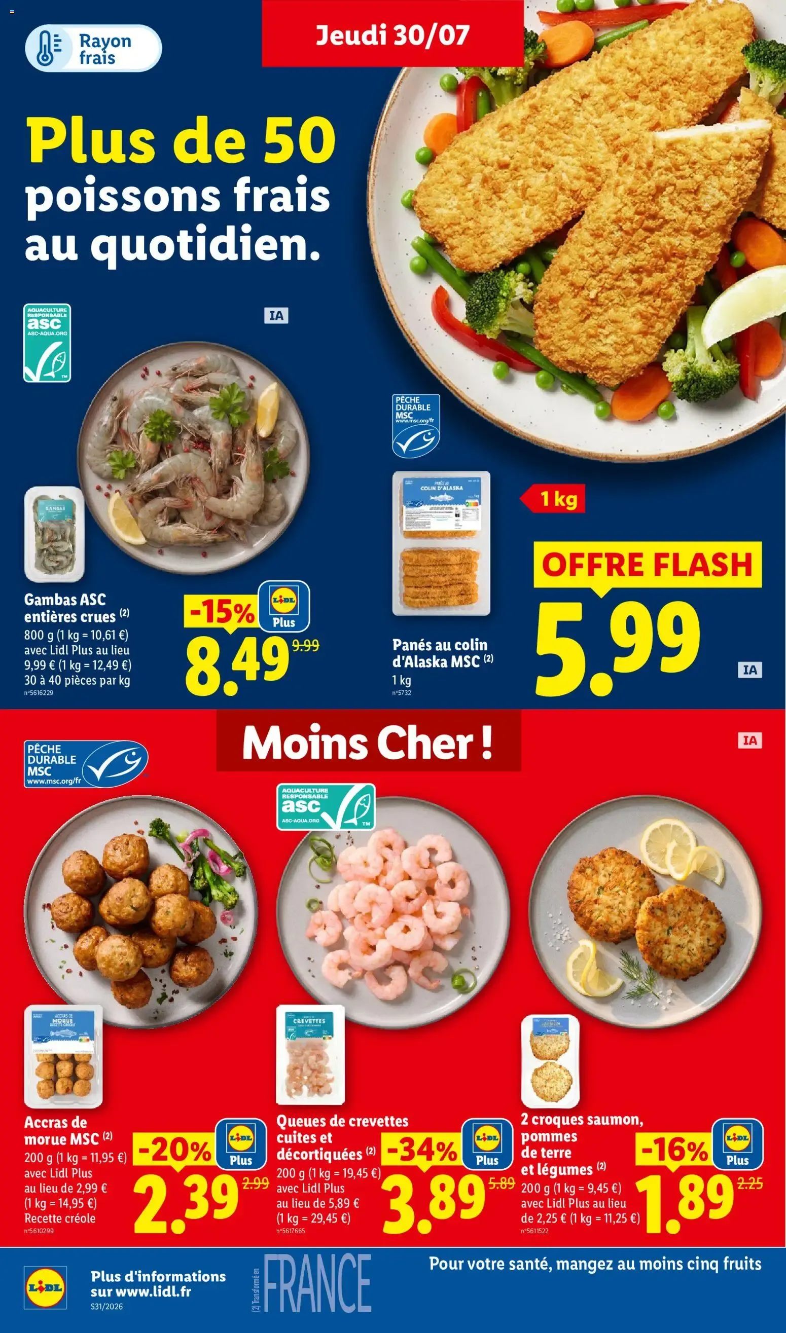 LIDL L'été des Marques du 30 juillet au 5 août 2026 - Catalogue page 10