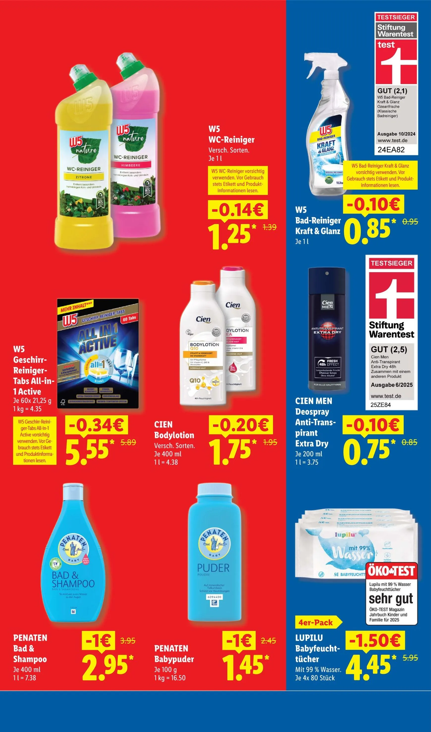 Lidl: Der Preisführer macht Deutschland dauerhaft günstiger! von 1. Juli bis 31. August 2026 - Prospekt seite 13
