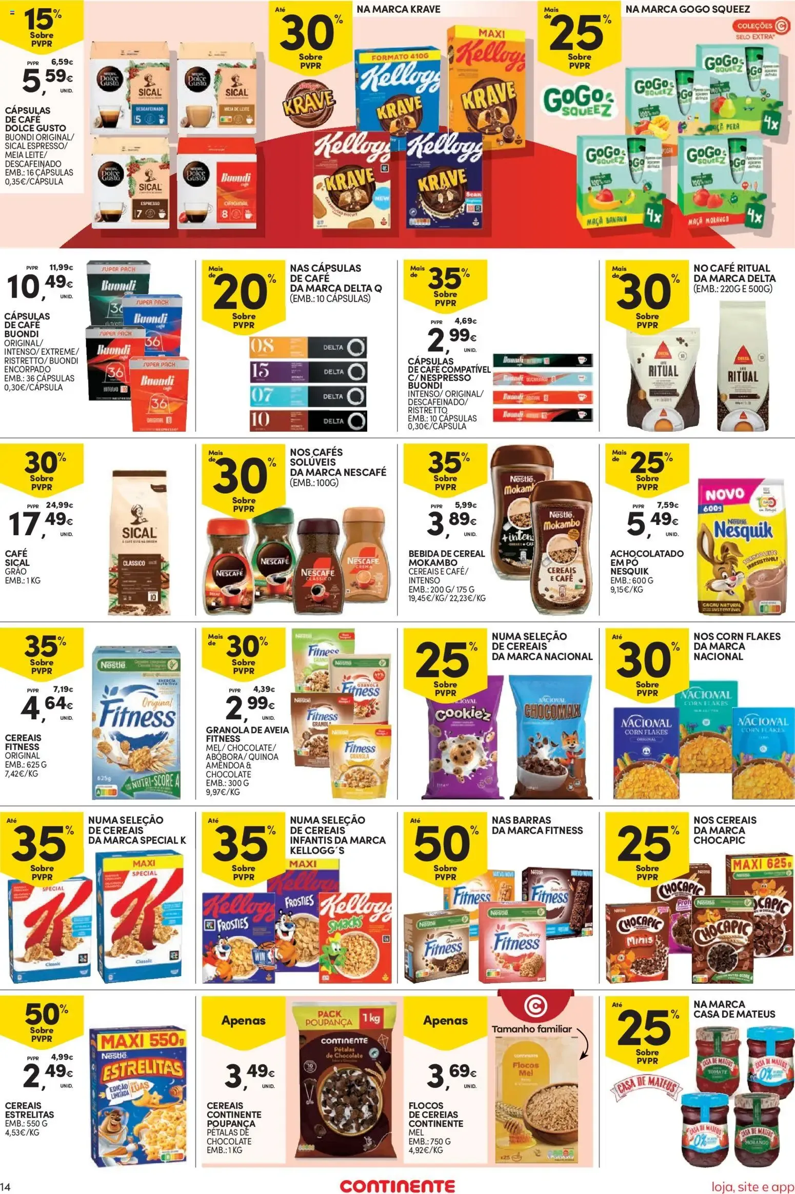 Folheto Promoções e Preços Válidos Continente de 21 de julho até 27 de julho 2026 - Pagina 14