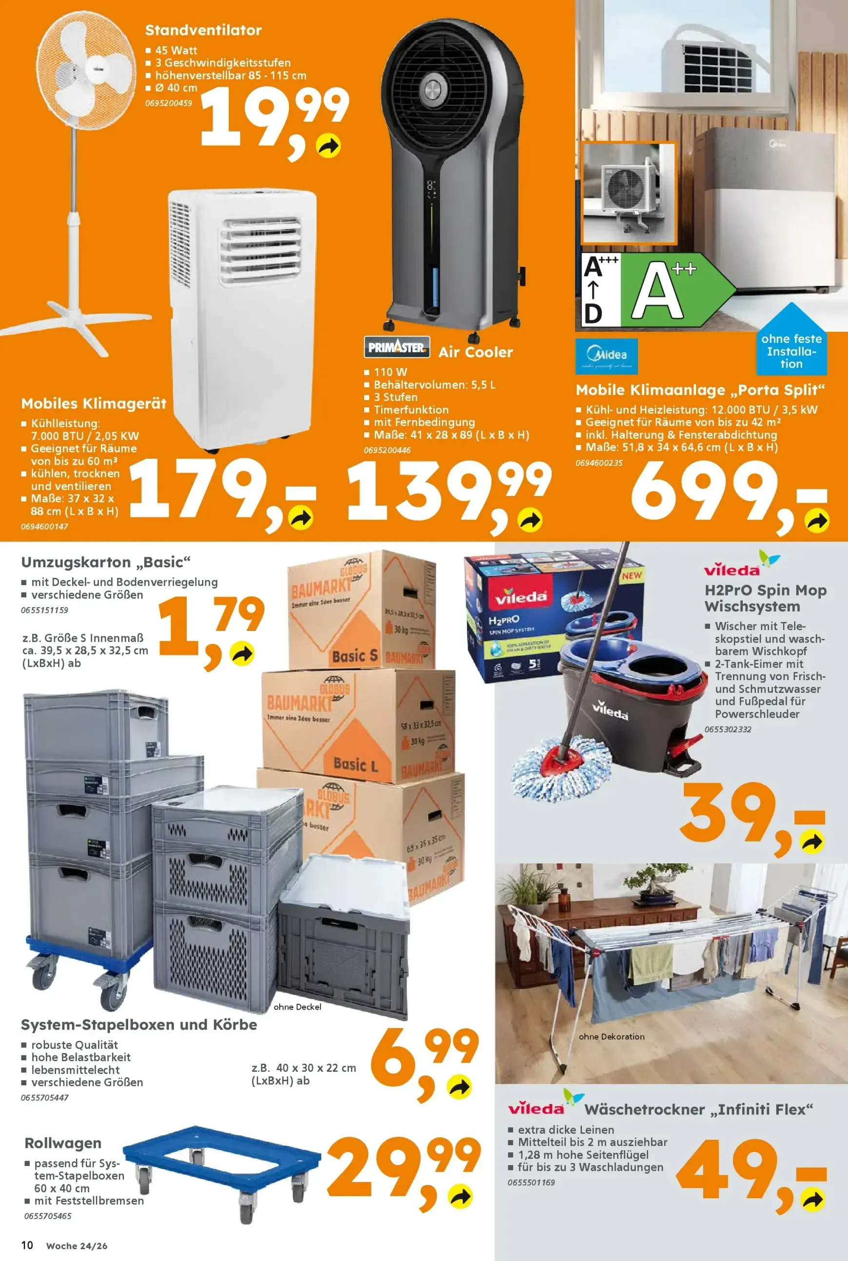 Globus Baumarkt Prospekt – von Sonntag 07.06.2026 bis Samstag 13.06.2026 von 8. Juni bis 13. Juni 2026 - Prospekt seite 10