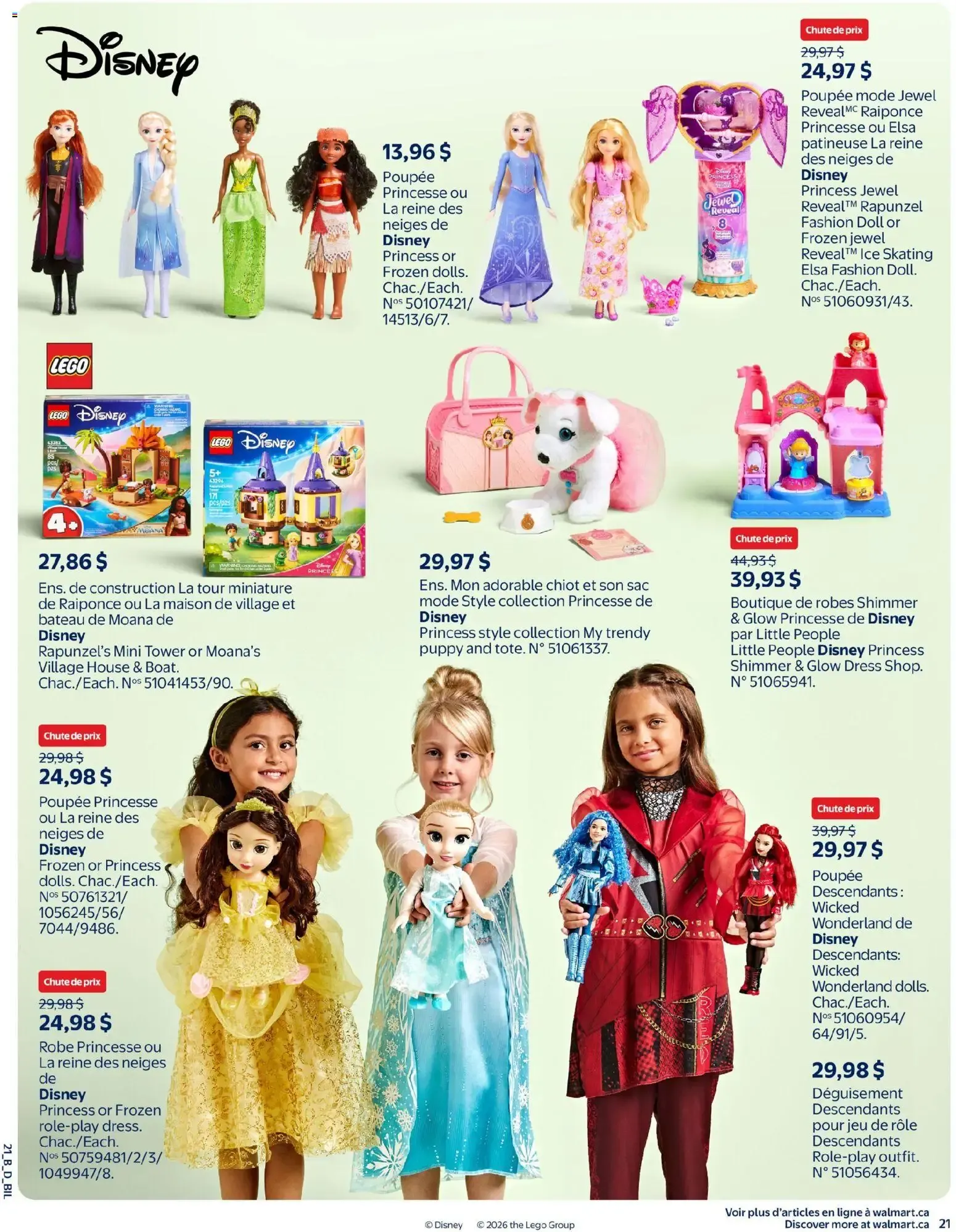Walmart circulaire - Livret des jouets from Oct 15, 2026 > weekly specials & deals from October 15 to December 23 2026 - flyer page 29