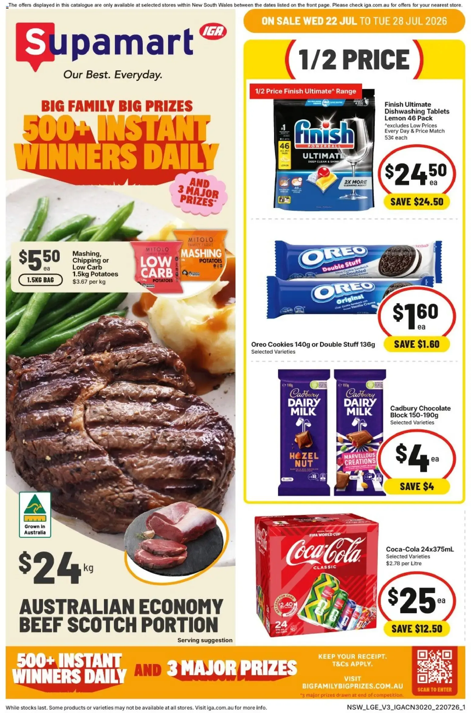 IGA catalogue valid from 22/07/2026 > Online Australia - Catalogue valid from 22 July to 28 July 2026 - page 1
