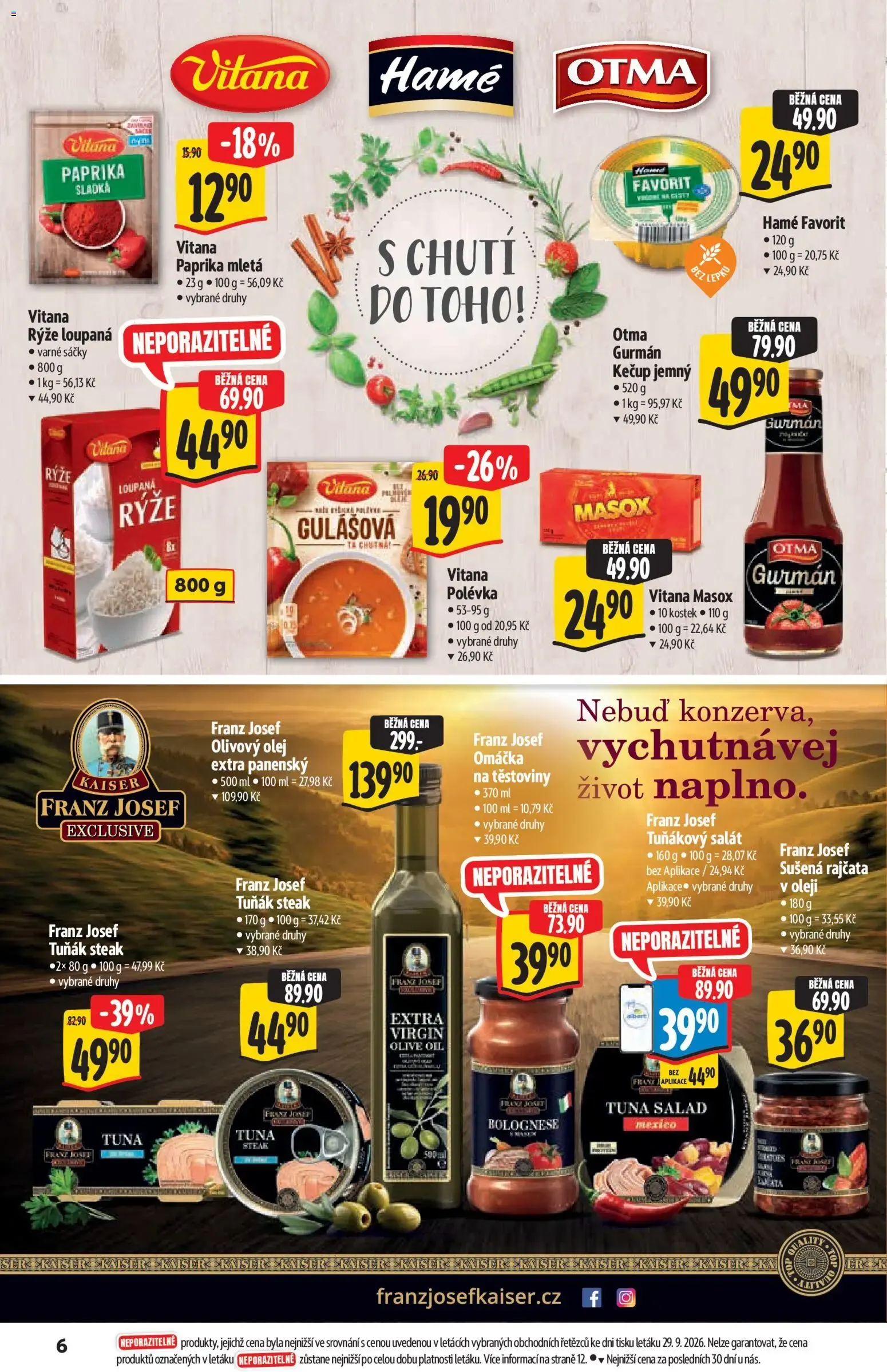 Albert leták - Supermarket od 07.10.2026 - Akční leták - 7. října 20. října 2026 - Page 6