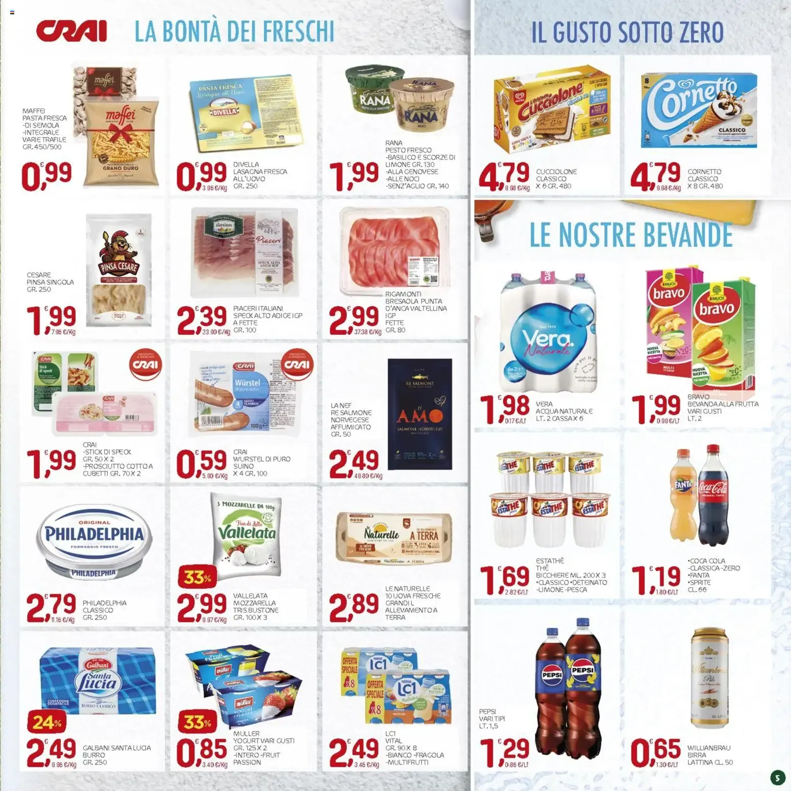 Nuovo CRAI volantino Offerte bollenti dal 06/08/2026 > offerte anteprima 🛍️ da 6 agosto a 16 agosto di 2026 - Pagina del volantino 5