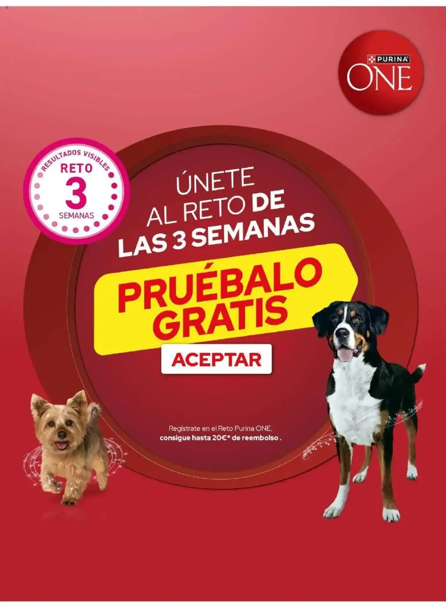 Catálogo de Purina ONE: Únete al Reto de las 3 Semanas - Pruébalo Gratis 21 de septiembre al 13 de diciembre 2026 - Página 1