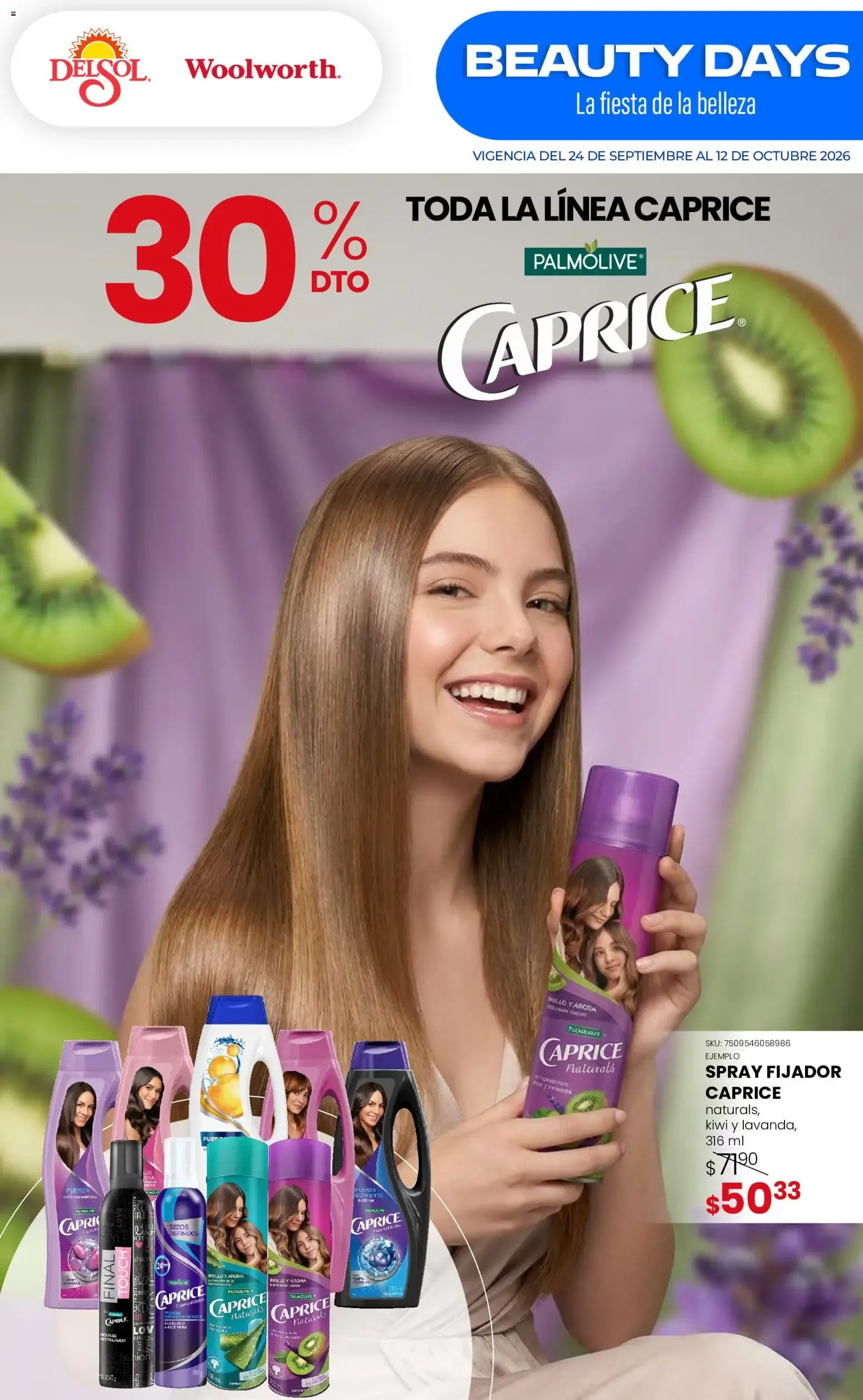 Catálogo de Beauty Days: 30% DTO en toda la línea Caprice 24 de septiembre al 12 de octubre 2026 - Pagina 1