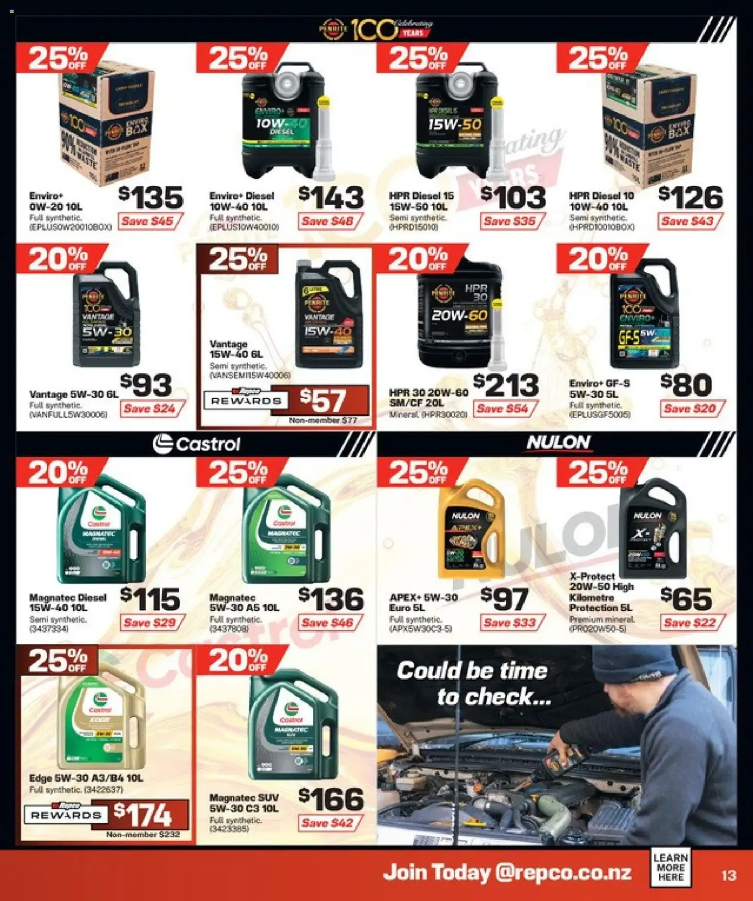 Repco new specials valid 8 Jul 2026 - 21 Jul 2026 from 8 July to 21 July 2026 - Catalogue Page 13