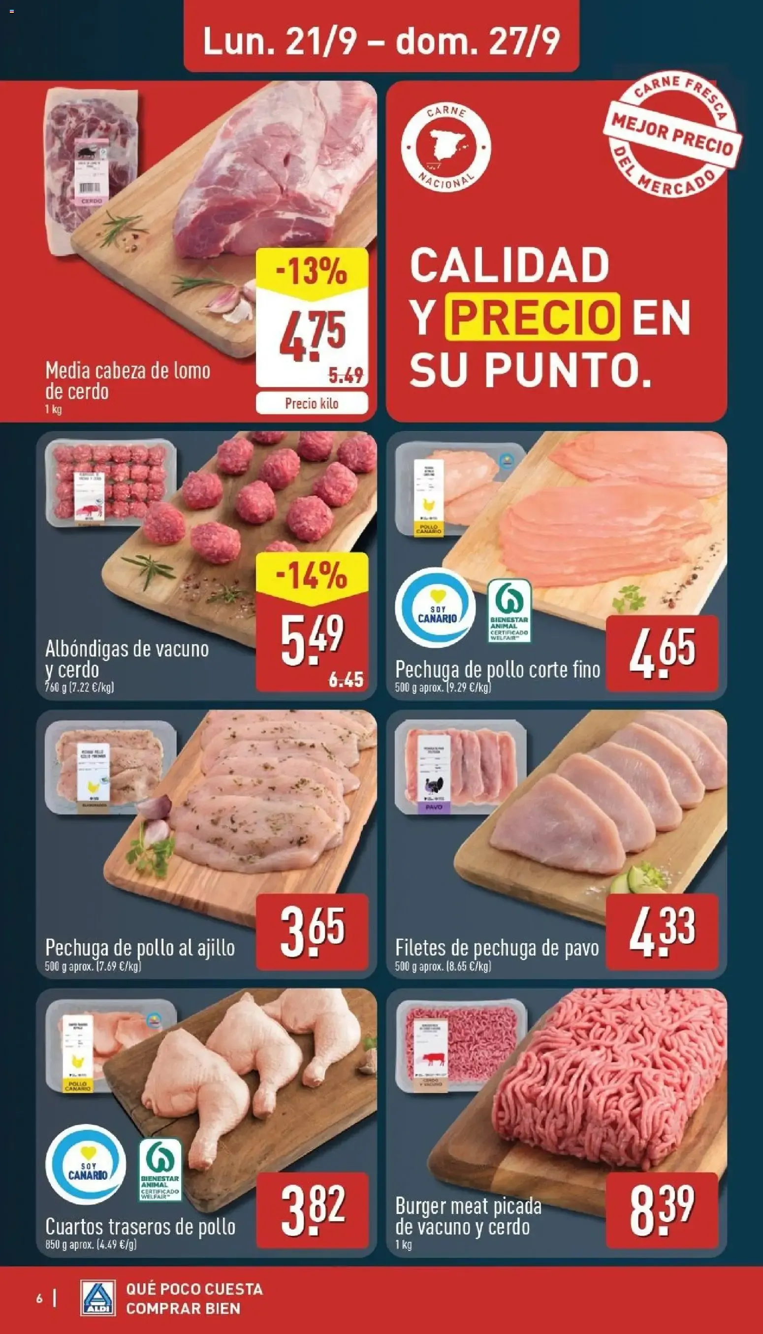 Catálogo de Aldi folleto Canarias del 21/09/2026 | Catálogo 21 de septiembre al 27 de septiembre 2026 - Página 6