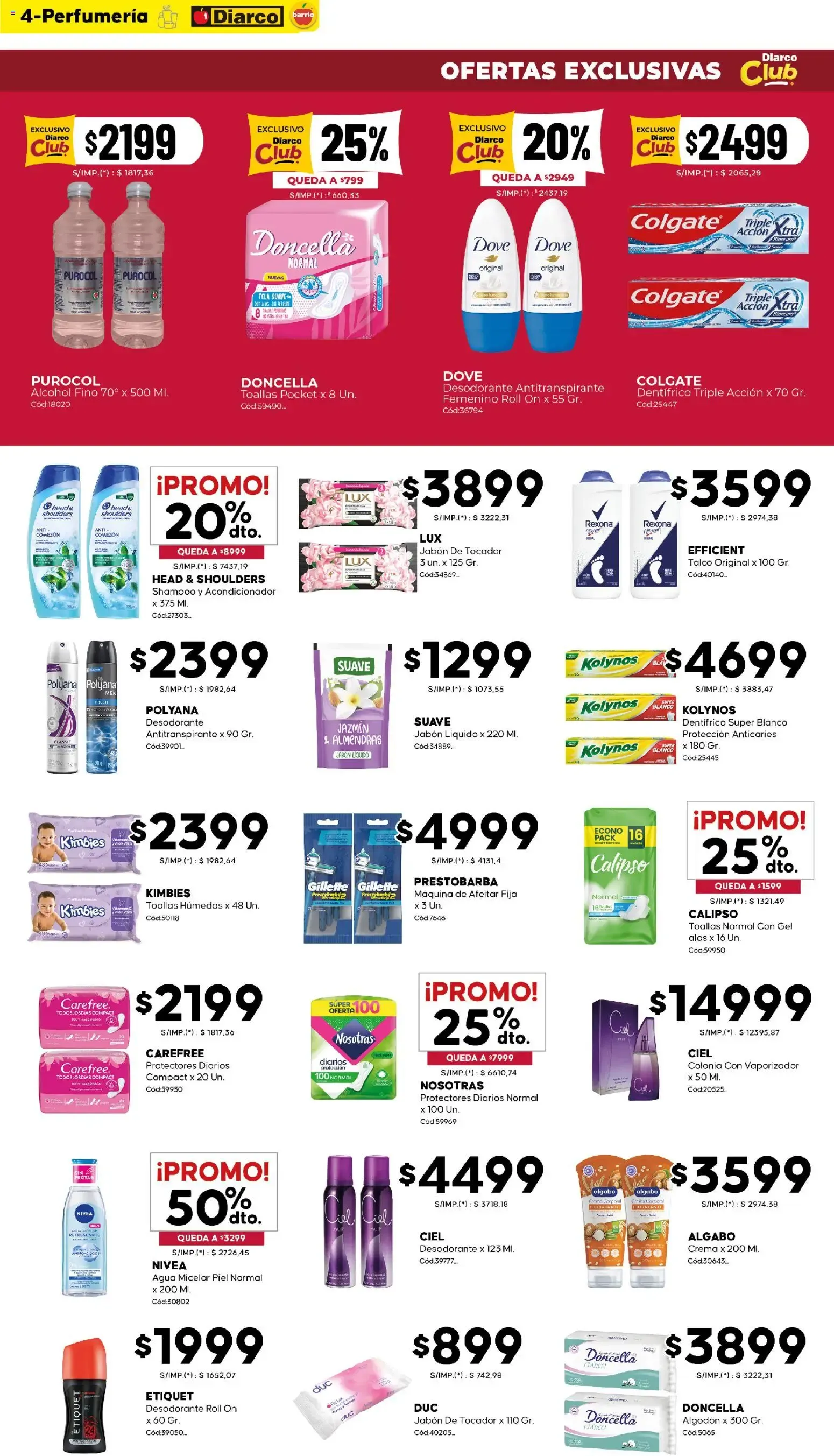 Ofertas de Diarco - Ofertas Diarco Barrio del 20/07/2026 - 24/07/2026 20 de julio al 24 de julio 2026 - Página 4 del catálogo