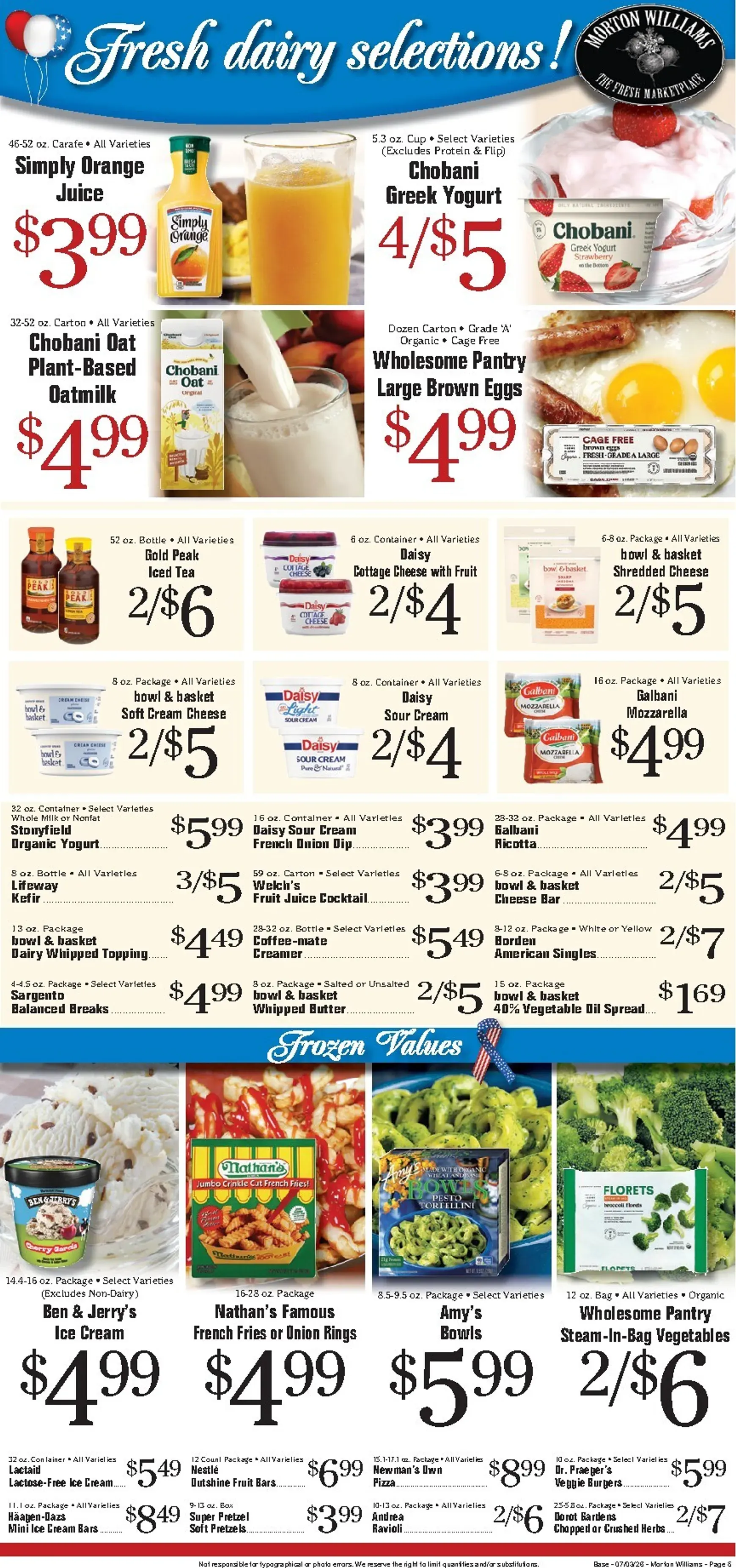 Weekly ad Current Morton Williams - Manhattan / Jersey City leaflet valid from Friday 07/03/2026 to Thursday 07/09/2026 from July 3 to July 9 2026 - Page 5