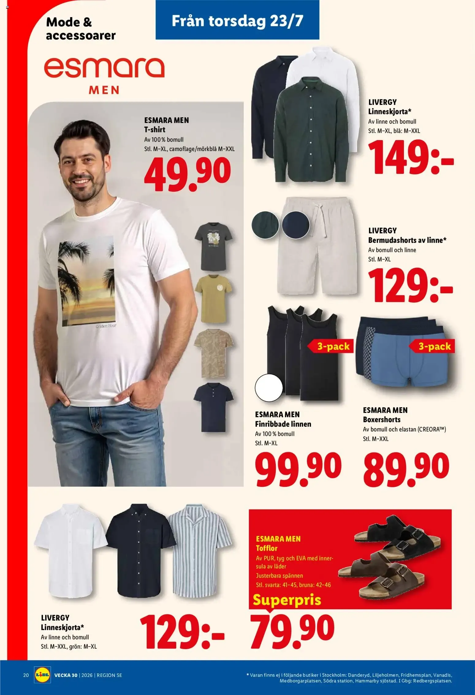 Lidl erbjudanden från 20/07/2026 - 26/07/2026 > Reklamblad nuvarande rabatter från 20 juli till 26 juli 2026 - Reklamblad sidor 25