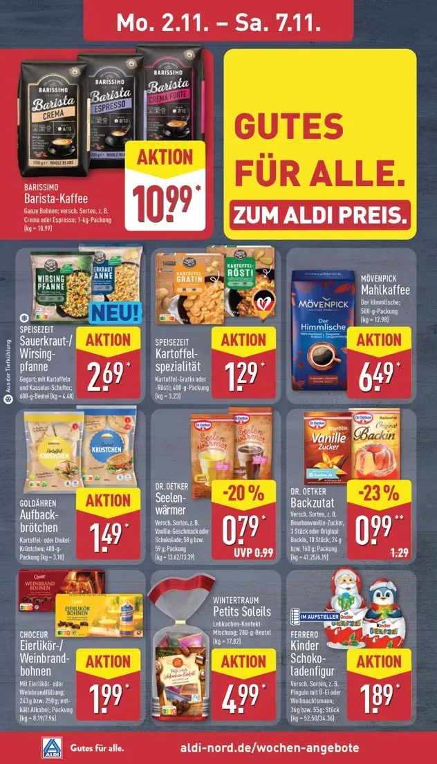 ALDI NORD Prospekt nächste Woche – von Montag 02.11.2026 bis Samstag 07.11.2026 von 2. November bis 7. November 2026 - Prospekt seite 9