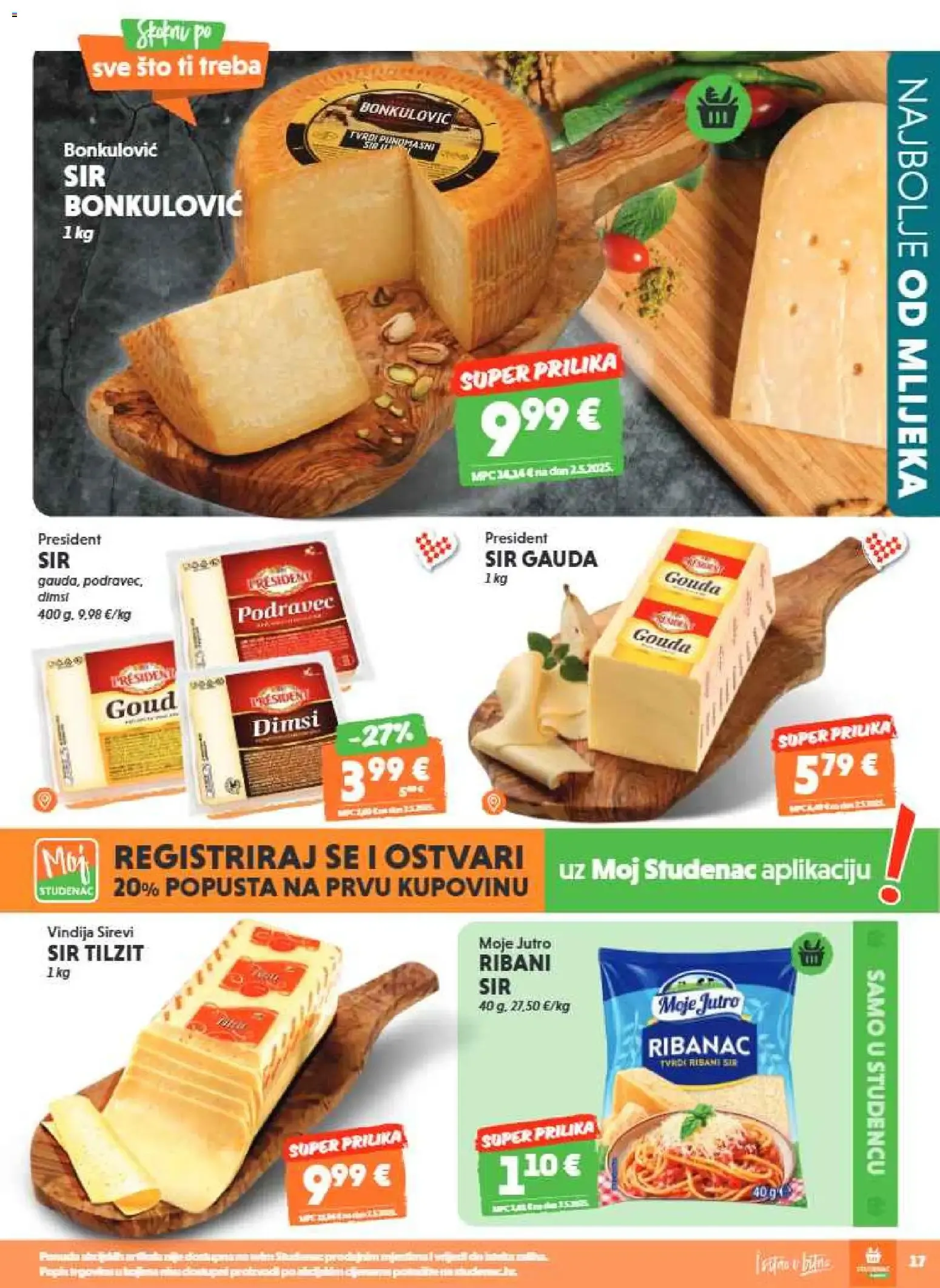 Katalog Studenac Market - Tjedna Akcija: Za tebe sitno, za njih bitno. od 16. rujna do 22. rujna 2026. - Pregled Stranica 17