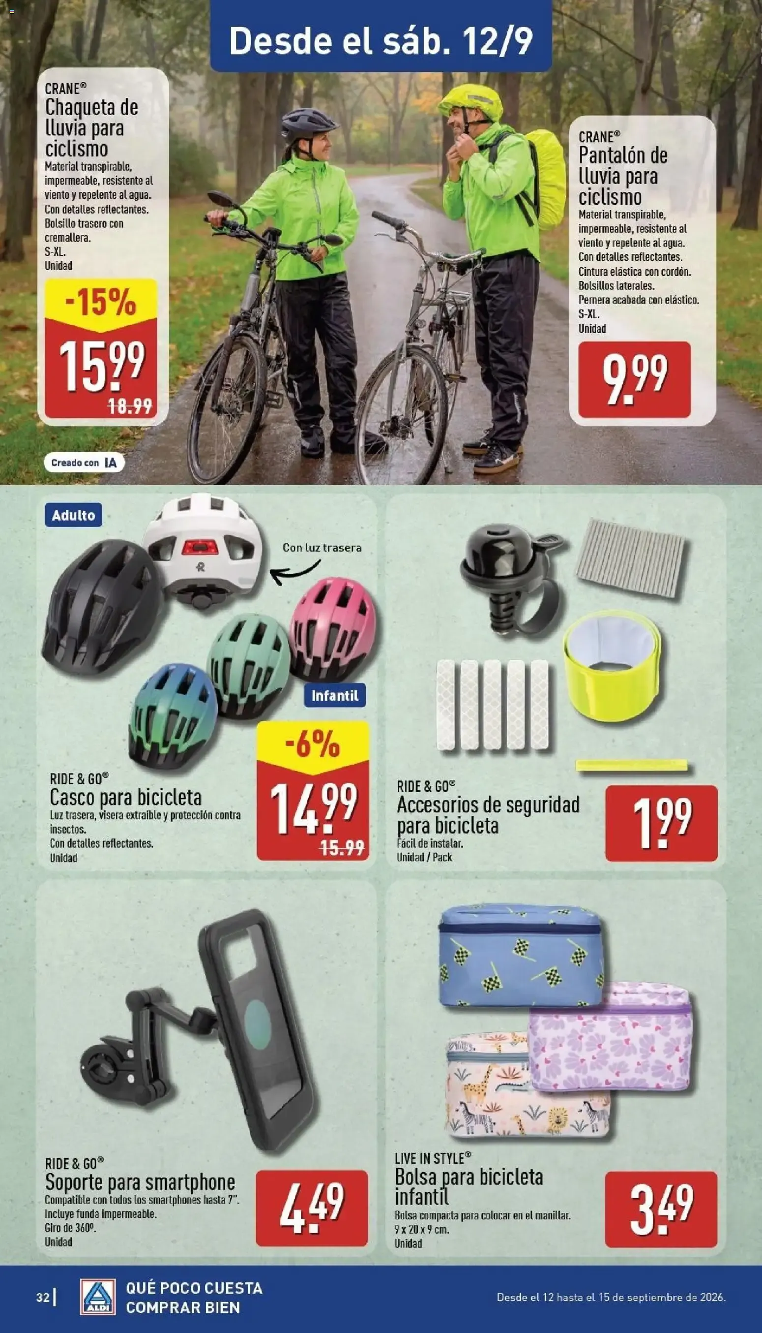 Catálogo de Aldi folleto Canarias del 07/09/2026 | Catálogo 7 de septiembre al 13 de septiembre 2026 - Página 32