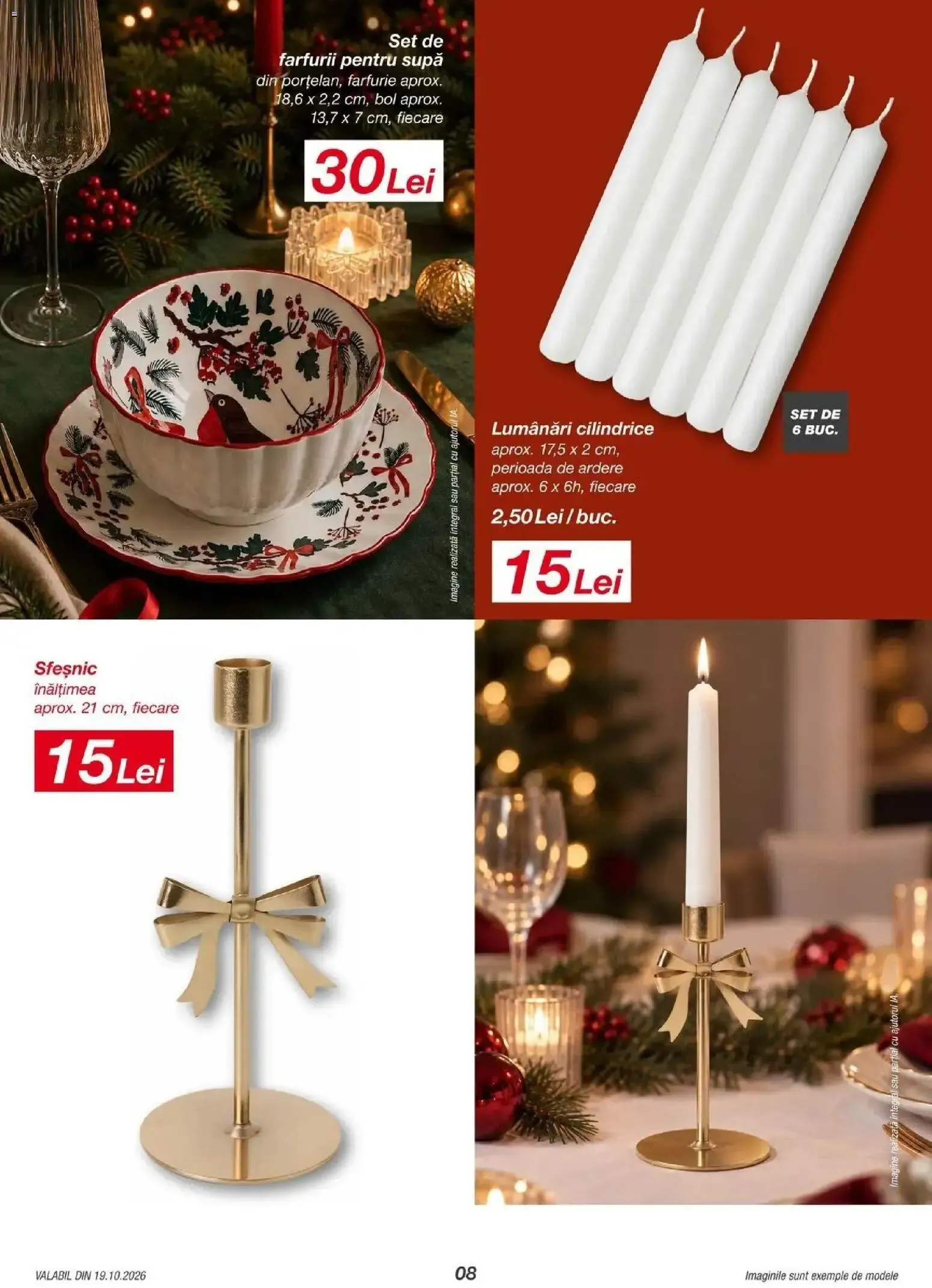 Catalog Mai multă magie de Crăciun în casa ta. de la 19 octombrie până la 24 octombrie 2026 - Revista Pagina 8
