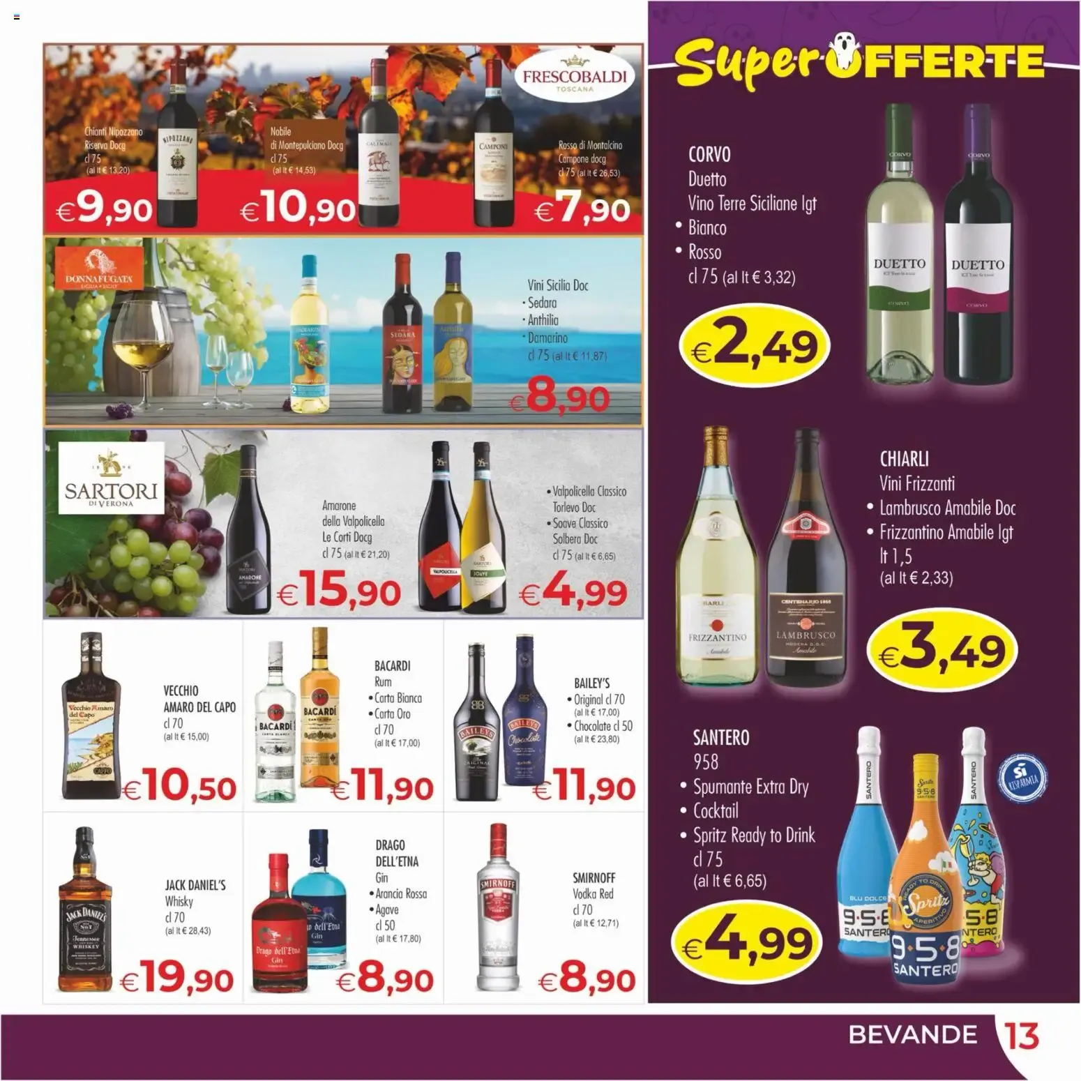 MerSi Supermercati volantino dal 21/10/2026 - online Offerte da 21 ottobre a 3 novembre di 2026 - Pagina del volantino 13