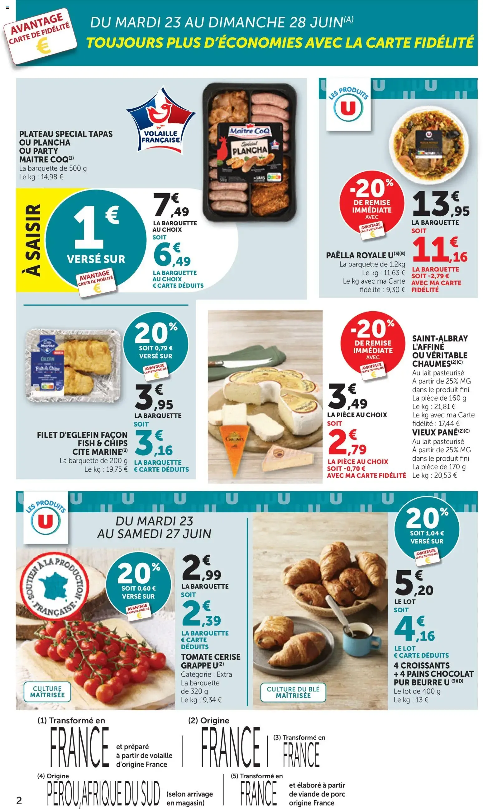 bi1 Catalogue supermarché à partir du 23/06/2026 - promo en ligne du 23 juin au 5 juillet 2026 - Catalogue page 2