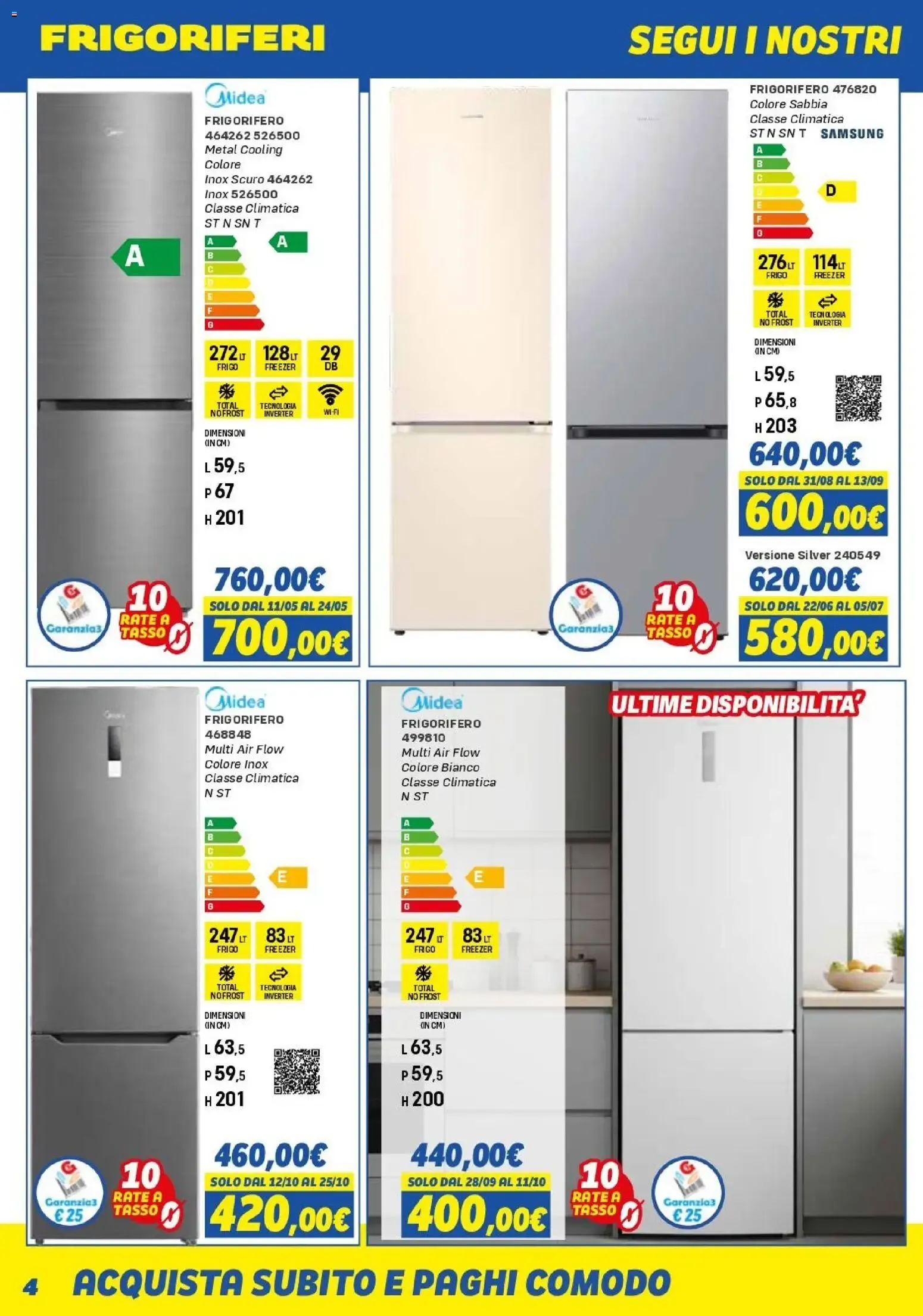 Nuovo Orizzonte volantino Elettro 2026 dal 08/05/2026 > offerte anteprima 🛍️ da 8 maggio a 31 ottobre di 2026 - Pagina del volantino 4