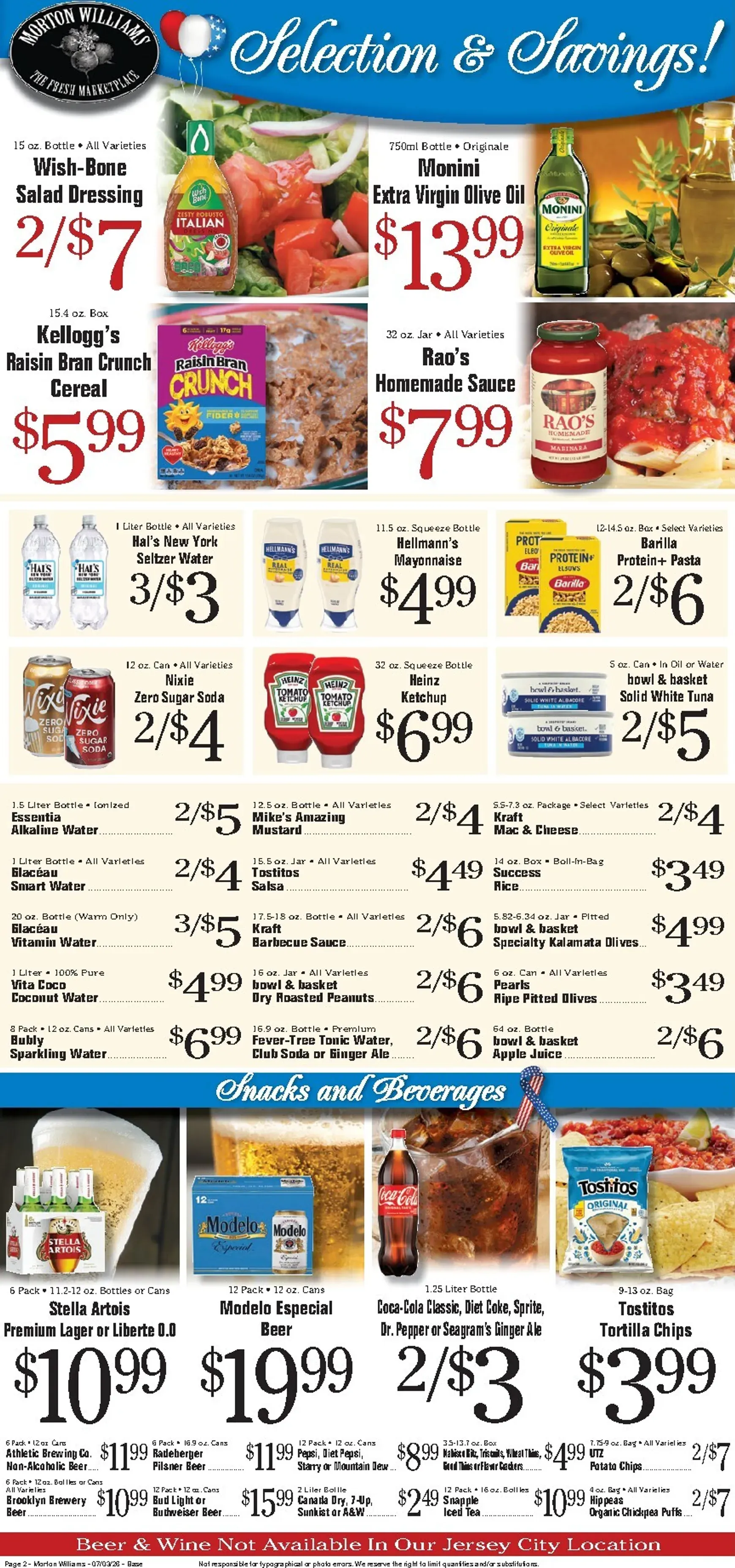 Weekly ad Happy 4th of July - Morton Williams from July 3 to July 9 2026 - Page 2