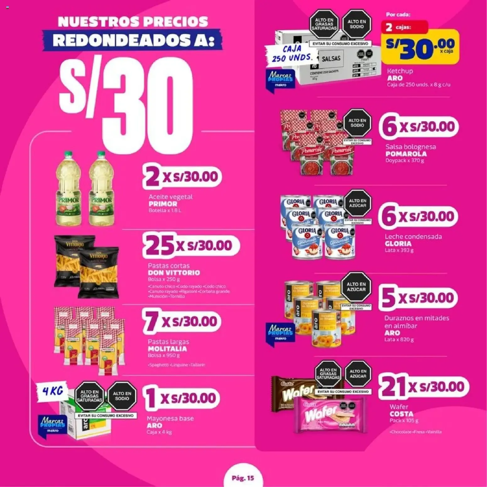 Catalogo de Makro: Vuelven los Precios Redondos 27 de agosto al 9 de setiembre 2026 - Pag 15