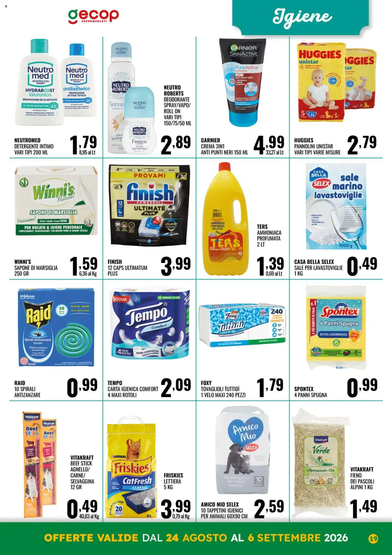 Nuovo GECOP volantino dal 24/08/2026 > offerte anteprima 🛍️ da 24 agosto a 6 settembre di 2026 - Pagina del volantino 19