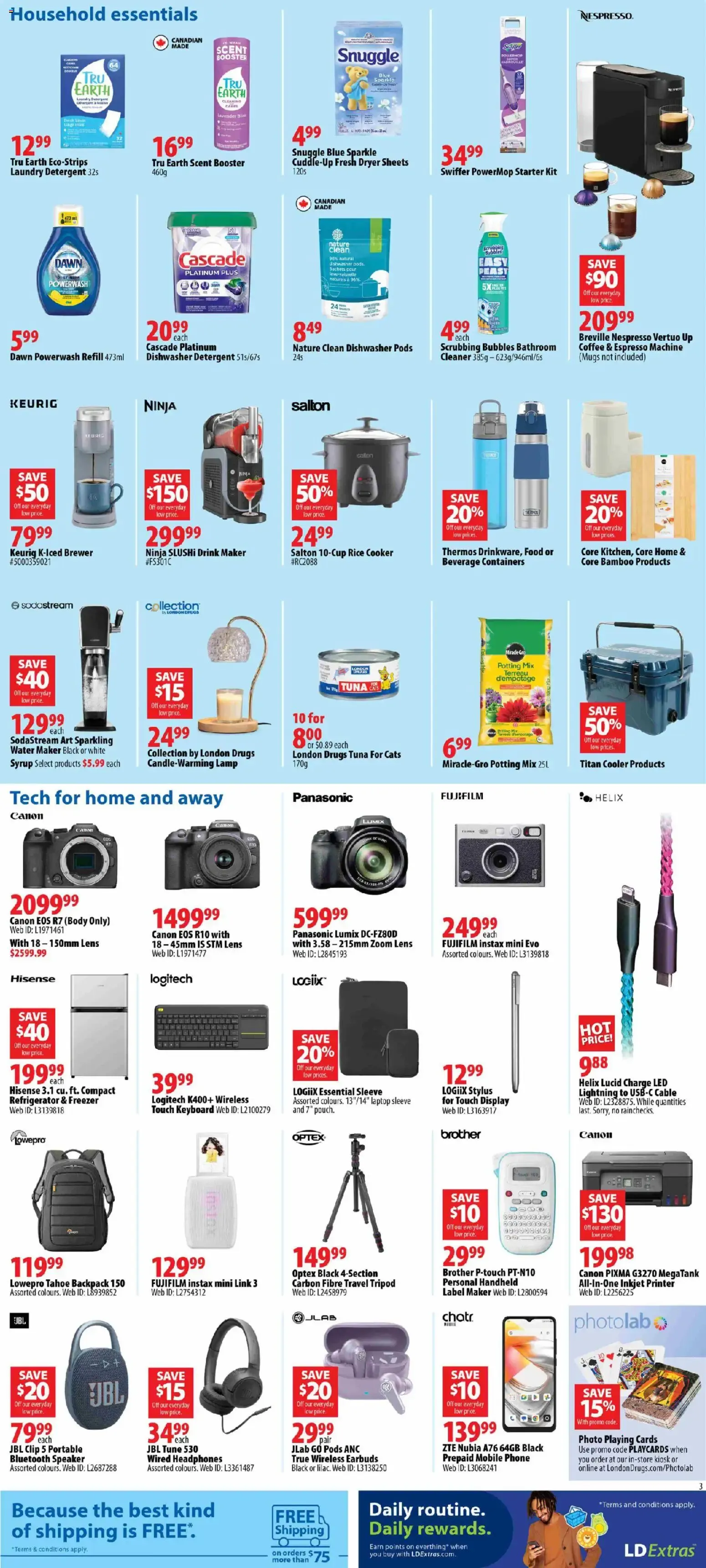 London Drugs weekly flyer / circulaire from August 7 to August 12 2026 - flyer page 4