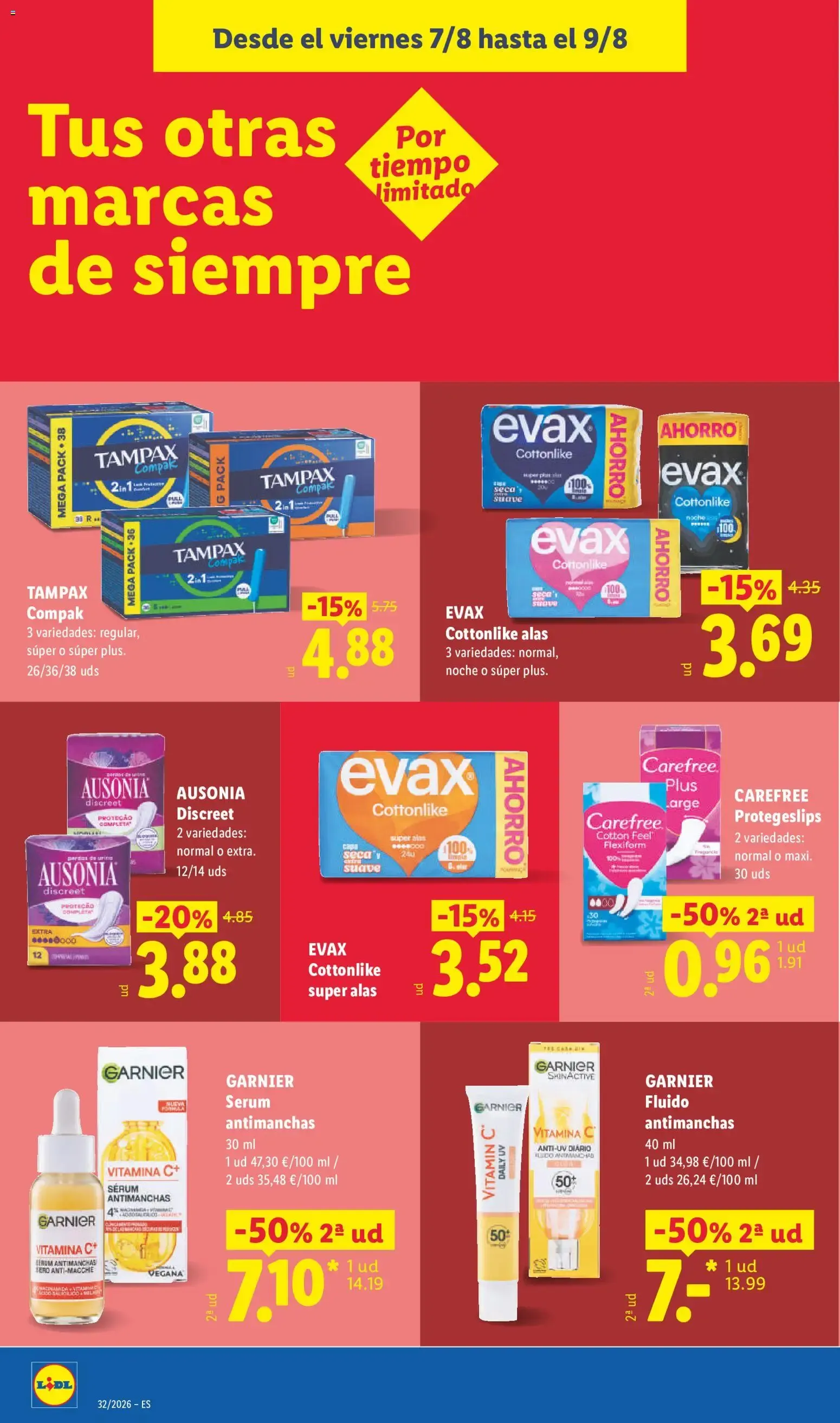 Catálogo de Lidl folleto del 03/08/2026 | Ofertas 3 de agosto al 9 de agosto 2026 - Página 54