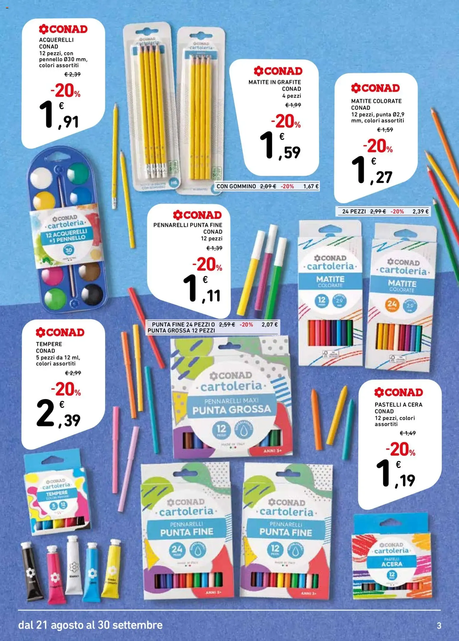 Catalogo Scuola Conad da 21 agosto a 30 settembre di 2026 - Pagina del volantino 3