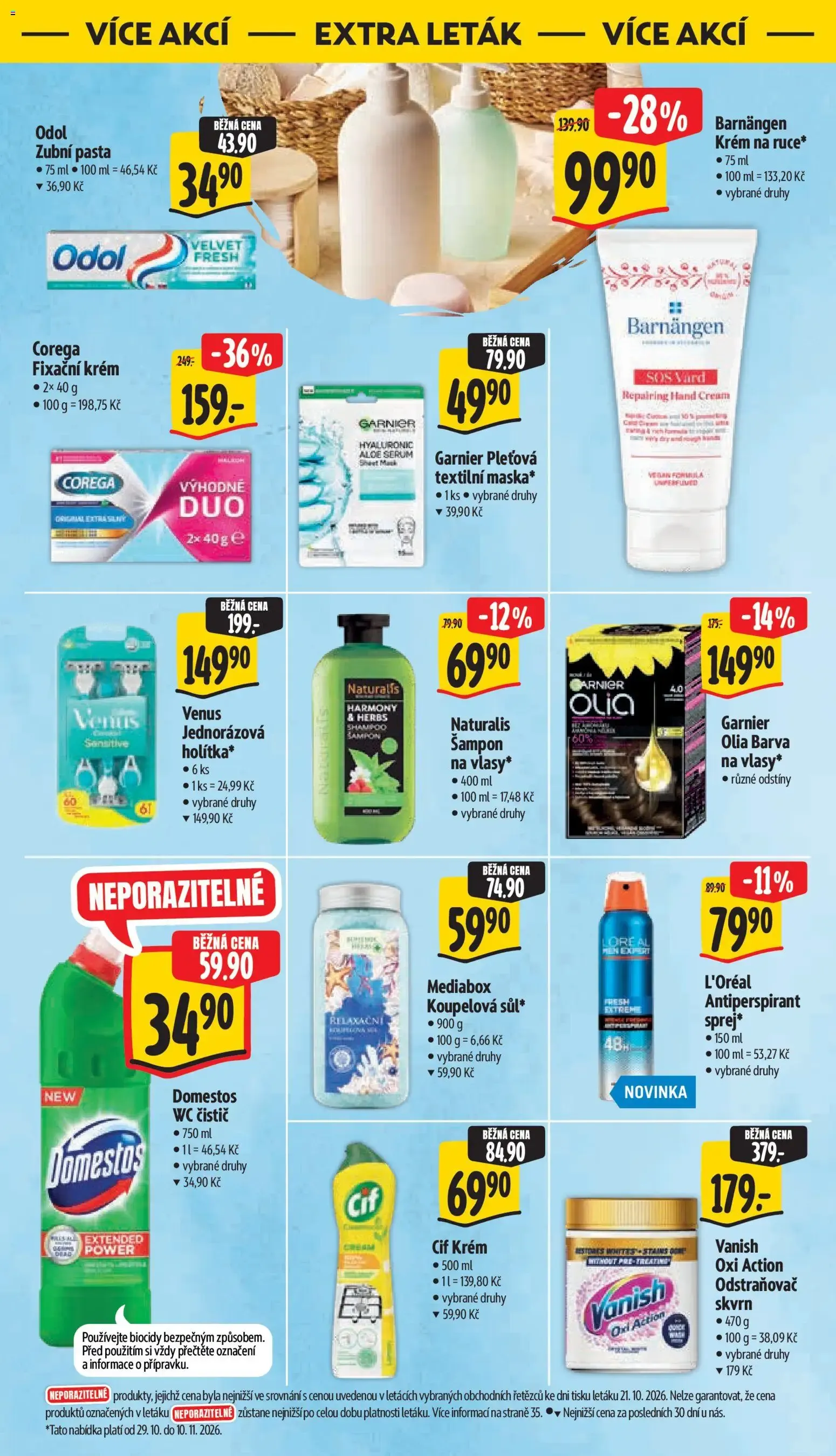 Albert leták - Hypermarket od 28.10.2026 - Akční leták - 29. října 3. listopadu 2026 - Page 58
