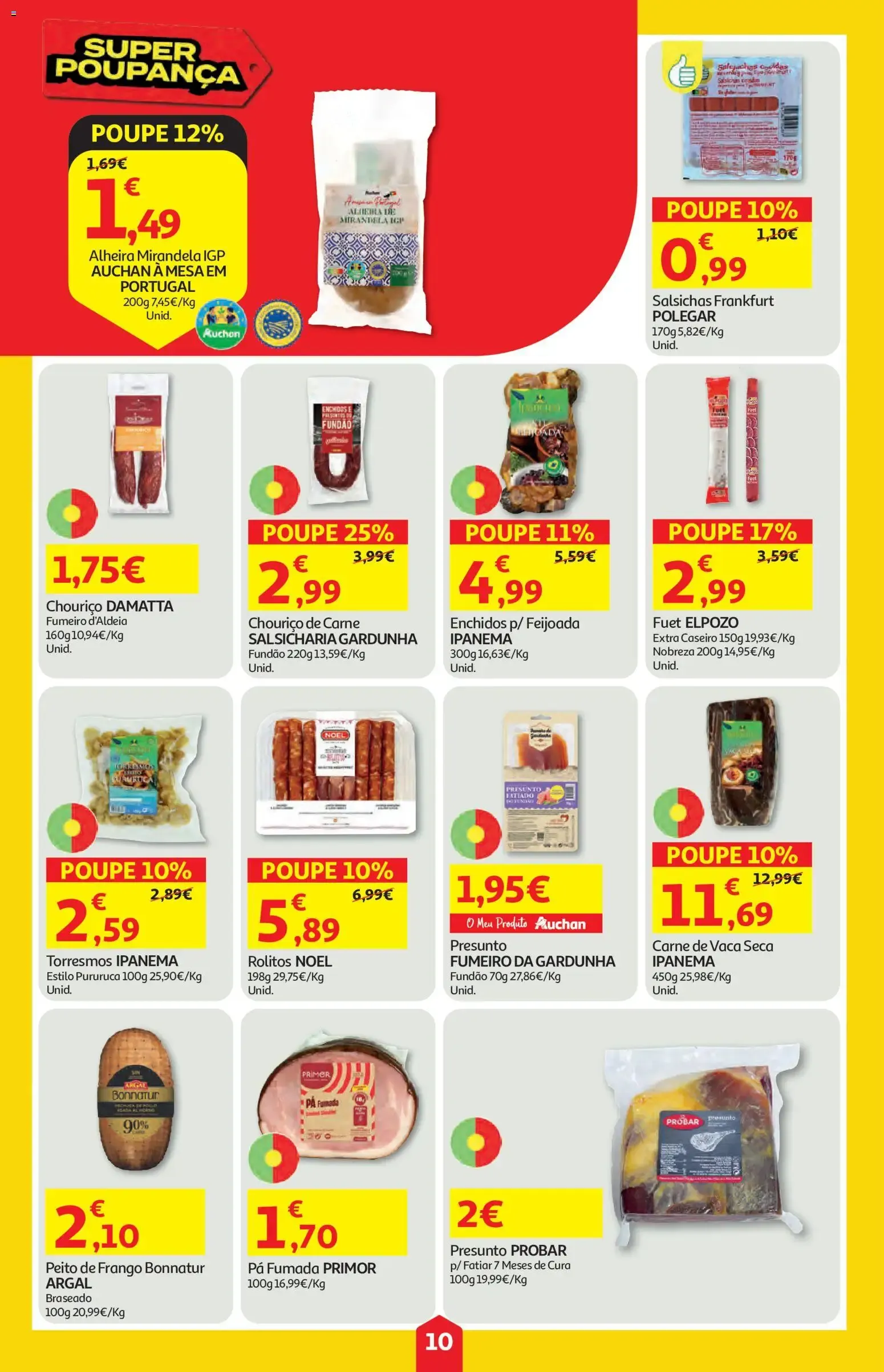 Folheto Auchan Super Poupança de 25 de junho até 1 de julho 2026 - Pagina 10