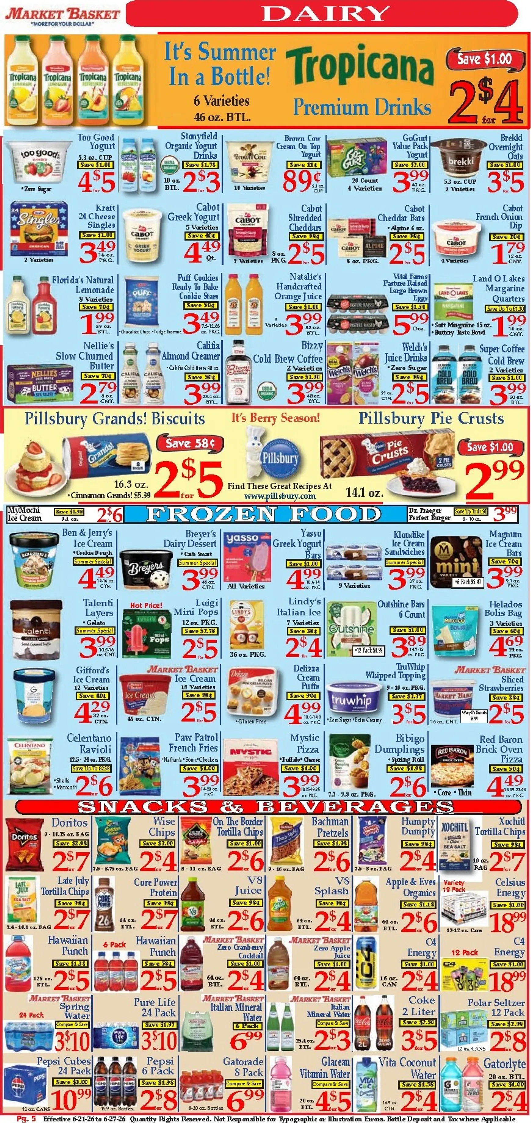 Weekly ad Market Basket 'More for your Dollar' from June 21 to June 27 2026 - Page 5