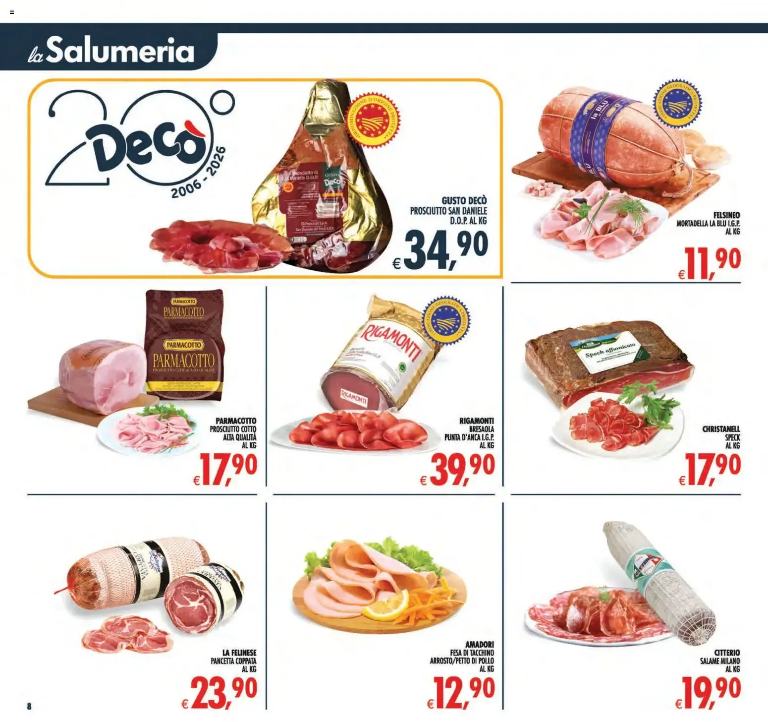 Nuovo Decò volantino Maxistore, Supermercati Lipari dal 21/08/2026 > offerte anteprima 🛍️ da 21 agosto a 31 agosto di 2026 - Pagina del volantino 8