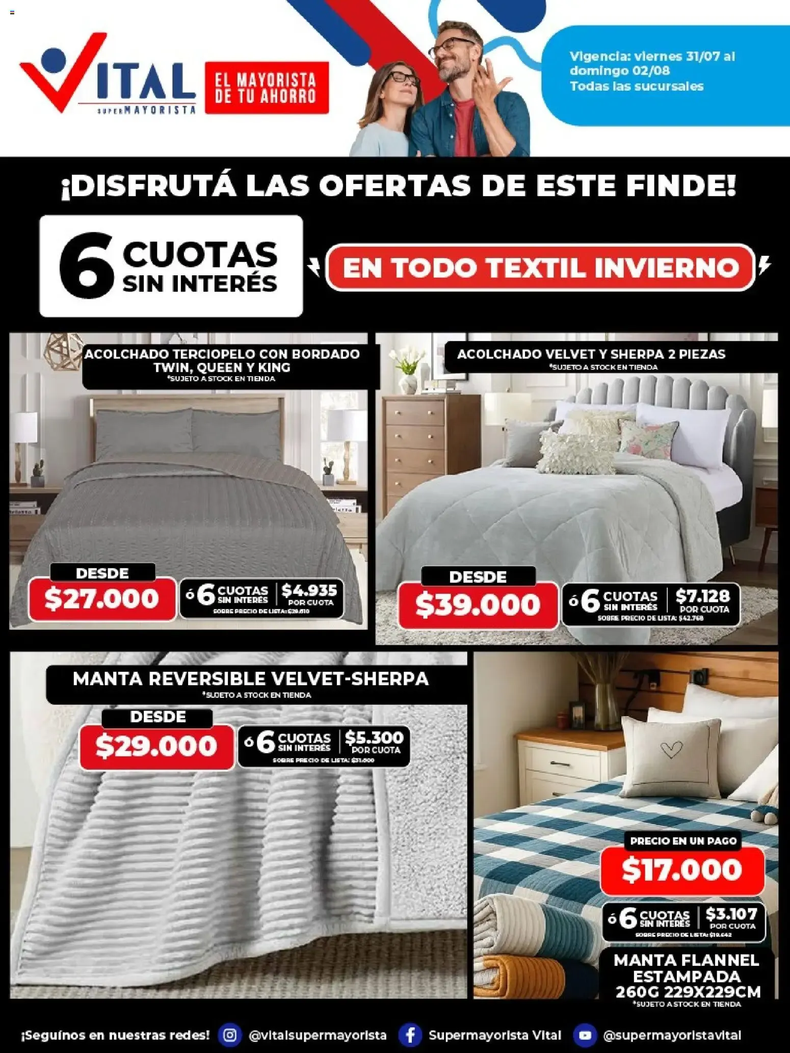 Ofertas de Vital - Ofertas fin POSADAS || del 31/07/2026 - 02/08/2026 || Catálogo 31 de julio al 2 de agosto 2026 - Página 4 del catálogo