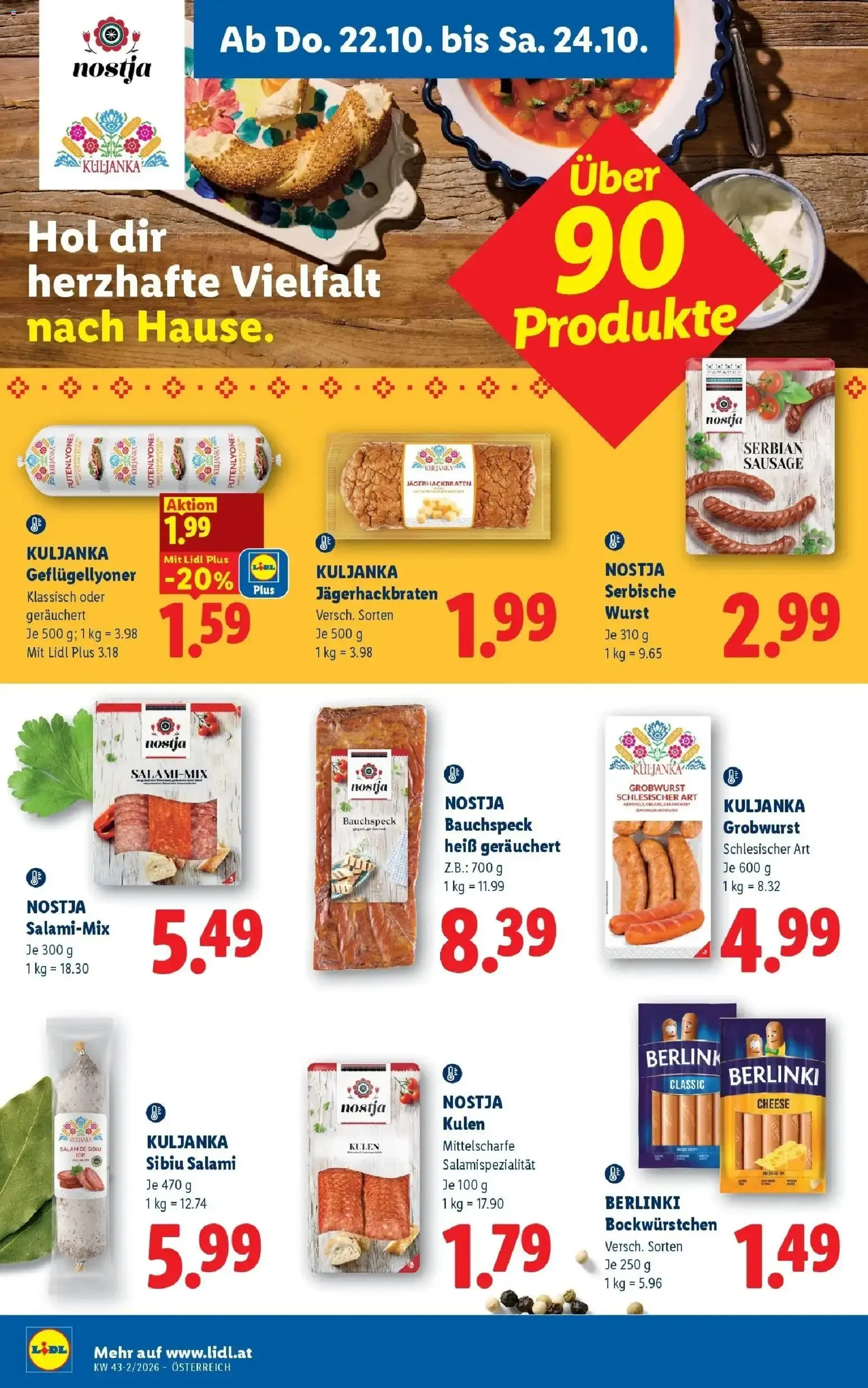 Lidl Aktion von 22. Oktober bis 24. Oktober 2026 - Flugblätt seite 14