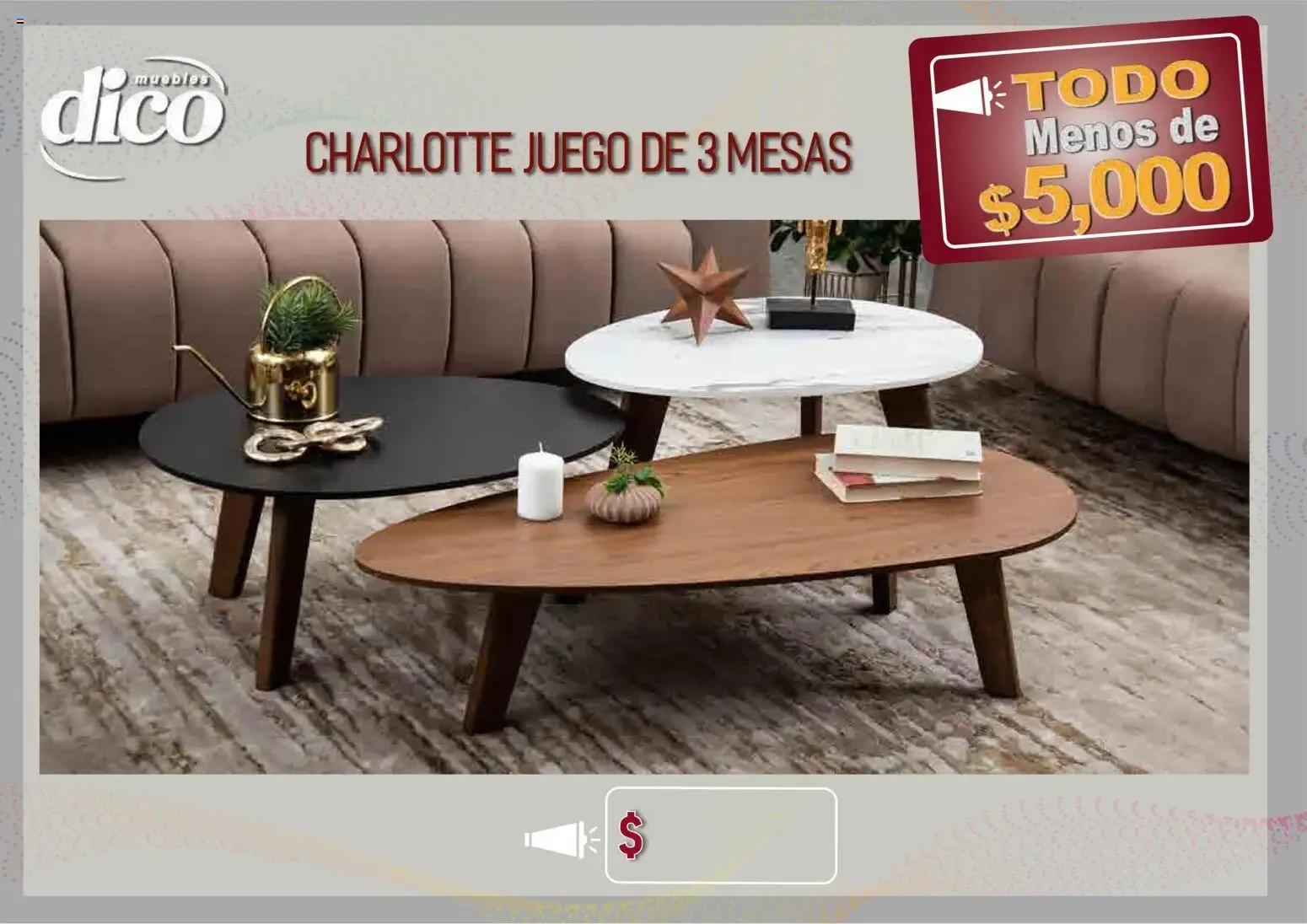 Catálogo de Muebles Dico - Todo Menos de $5,000 9 de abril al 31 de diciembre 2026 - Pagina 37