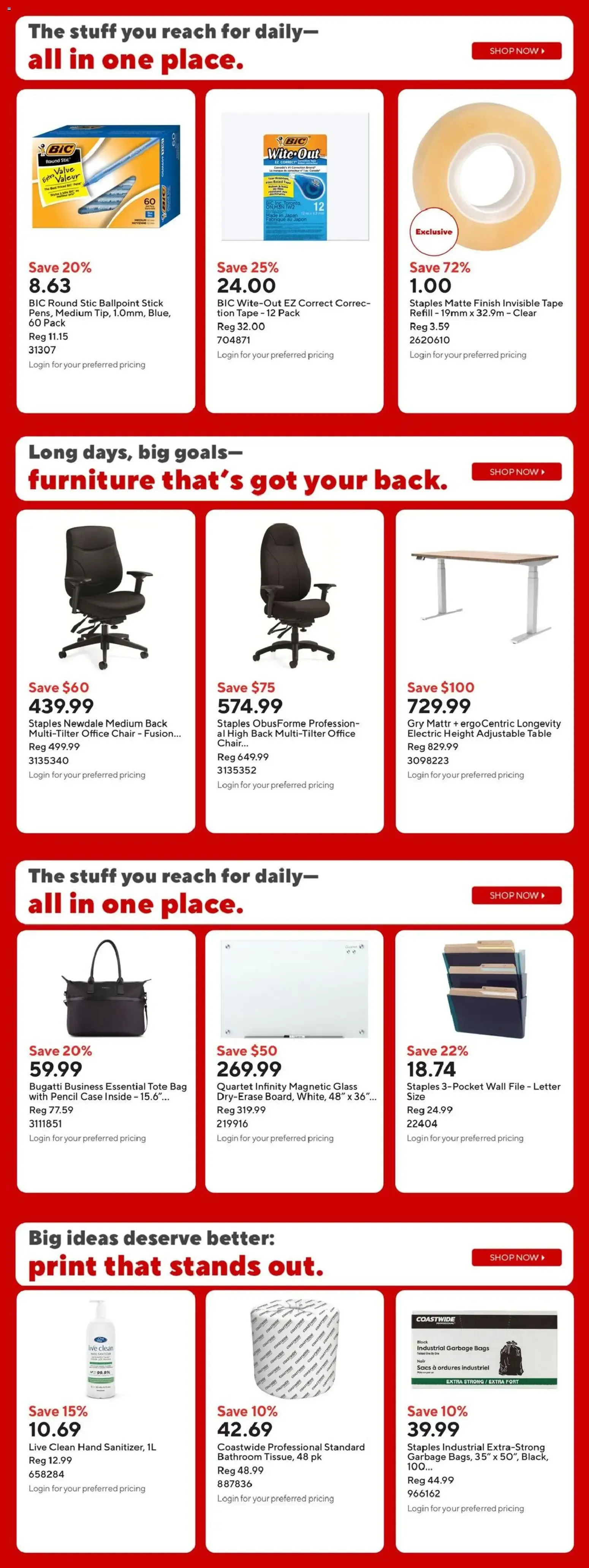 Staples Easy Deal Days from June 19 to June 26 2026 - flyer page 18