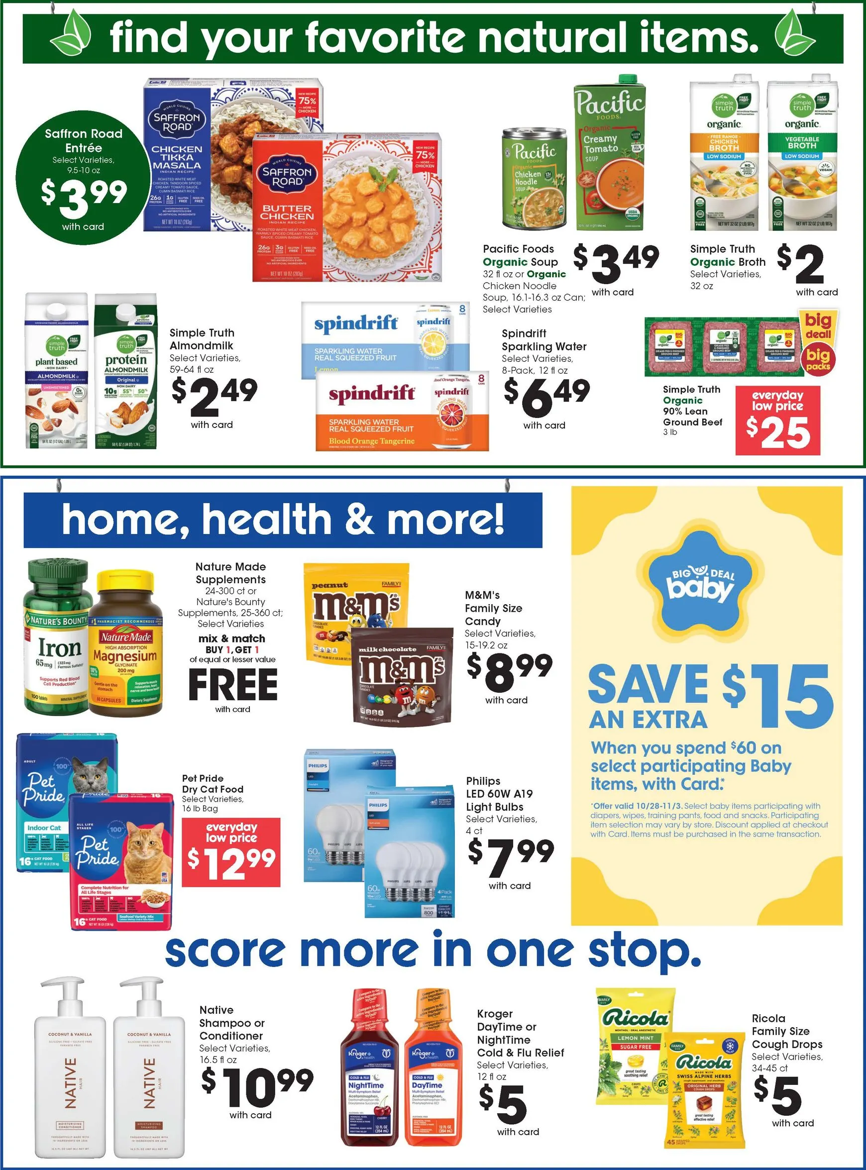 Weekly ad Kroger: NEW lower everyday PRICES - Weekly Digital Deals from October 28 to November 3 2026 - Page 8